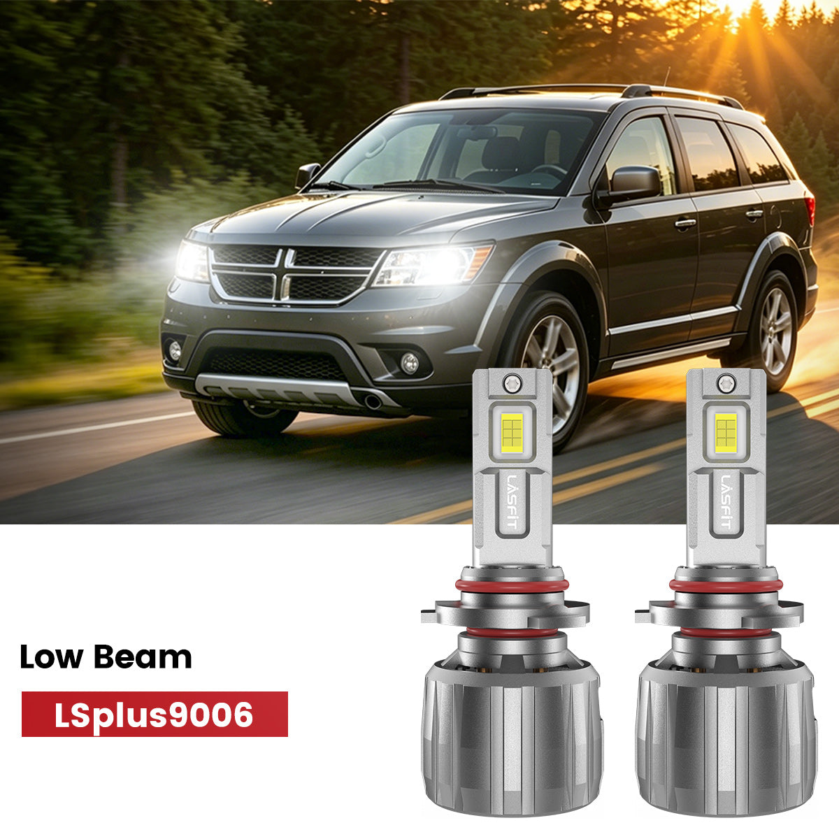 Lasfit 9006 led low beam fit for 2011-2020 Dodge Journey