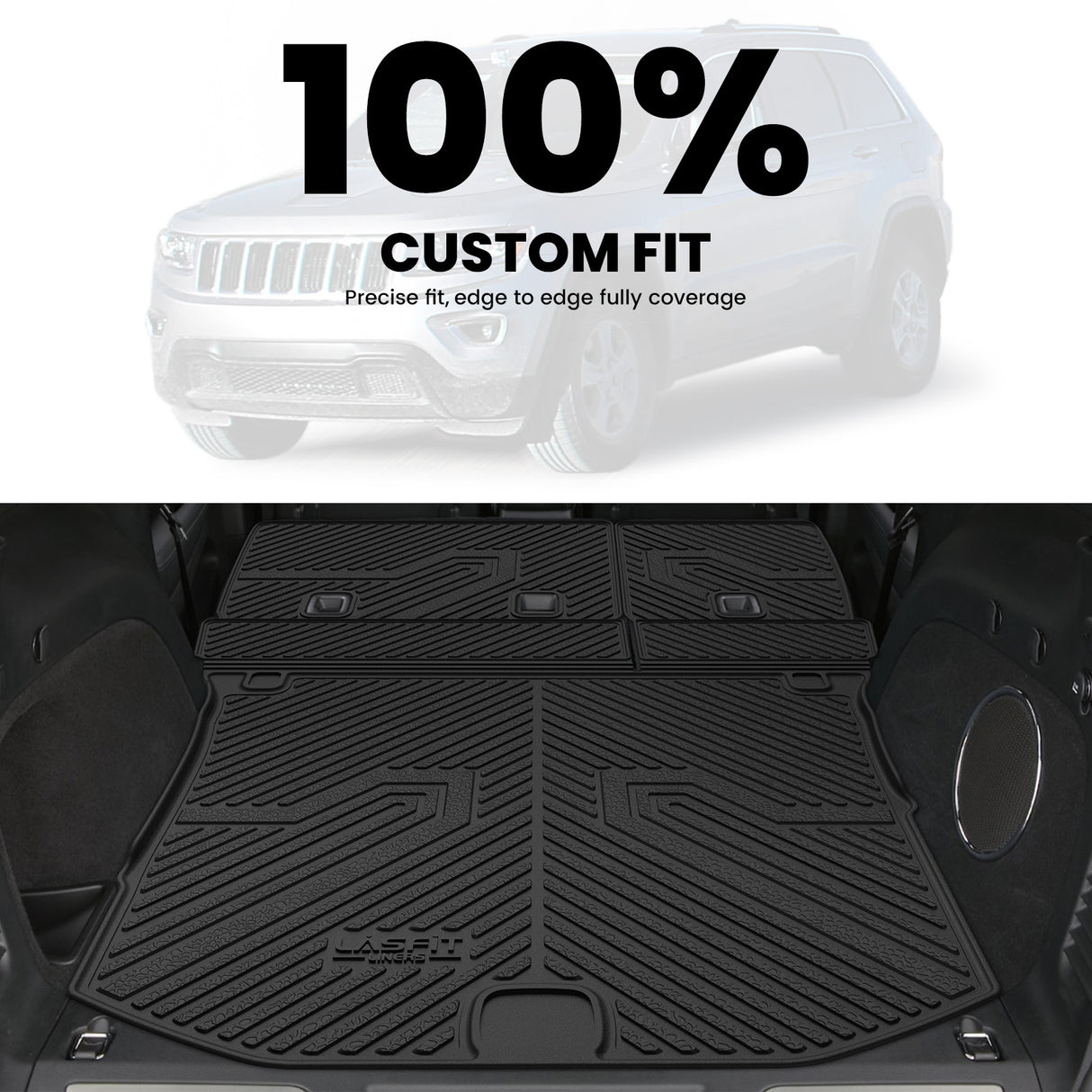 2011-2021 Jeep Grand Cherokee Cargo & Seatback Mats Custom Fit