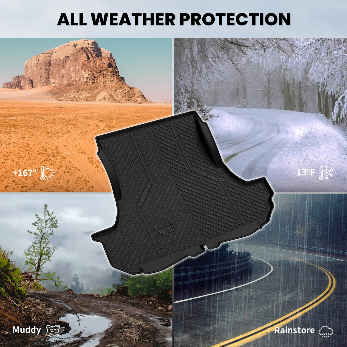 2011-2023 Dodge Challenger Cargo Mat All Weather