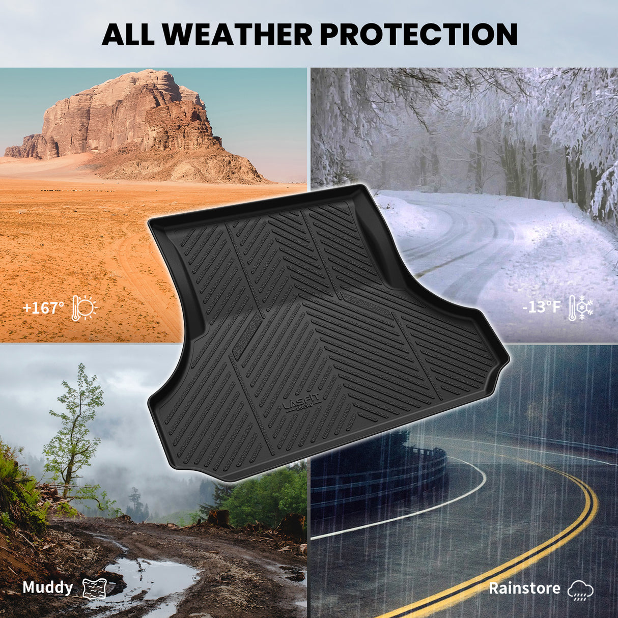 Fit for 2011-2023 Dodge Charger Floor Mats or Cargo Mat(Cargo Without Subwoofer)