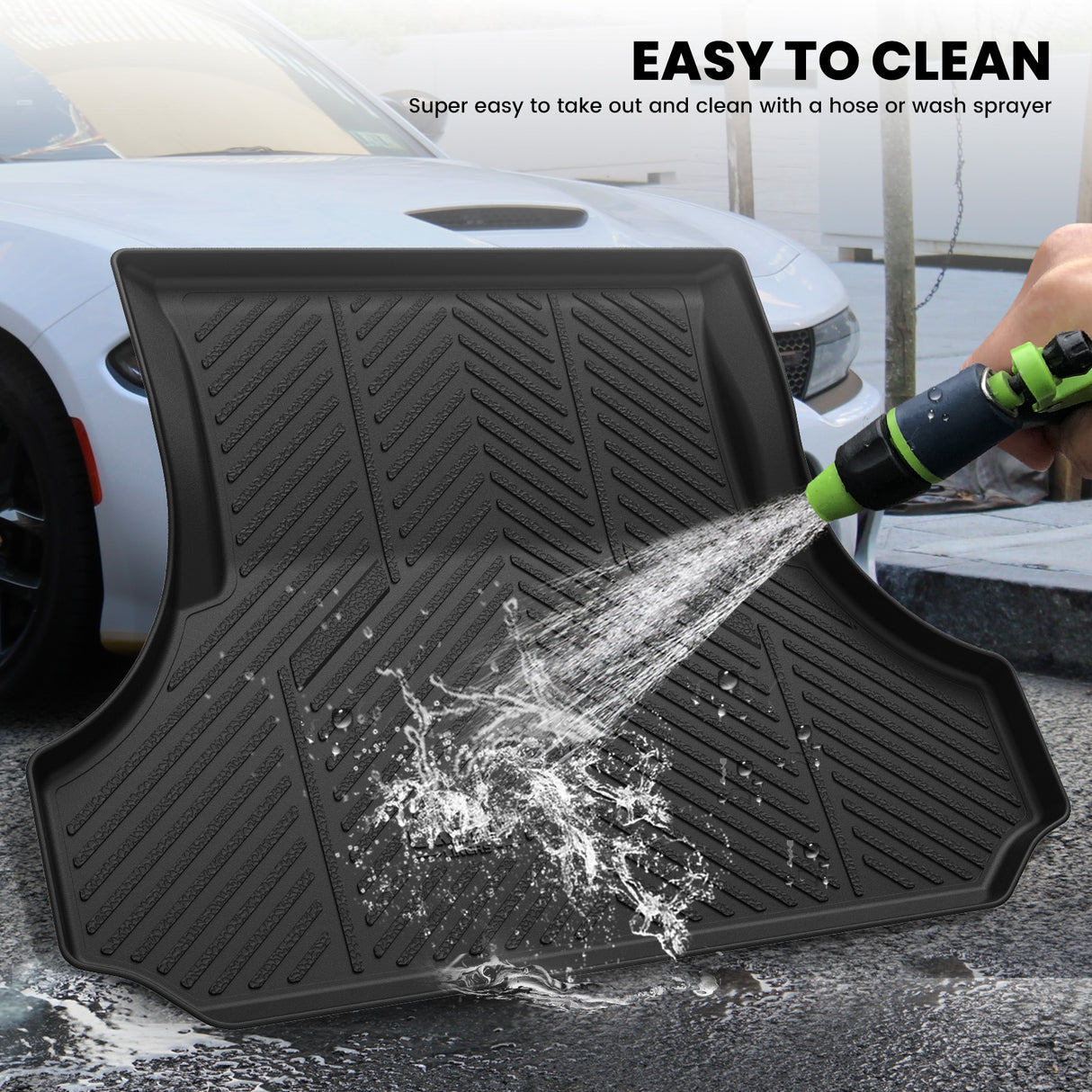 Fit for 2011-2023 Dodge Charger Floor Mats or Cargo Mat(Cargo Without Subwoofer)