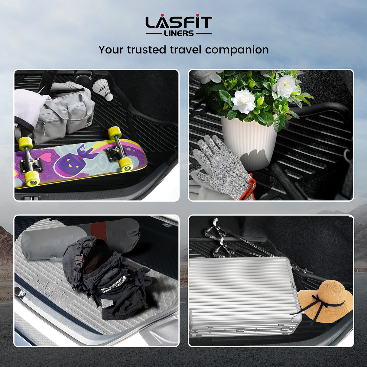 2012-2014 Toyota Camry Cargo Mat Details