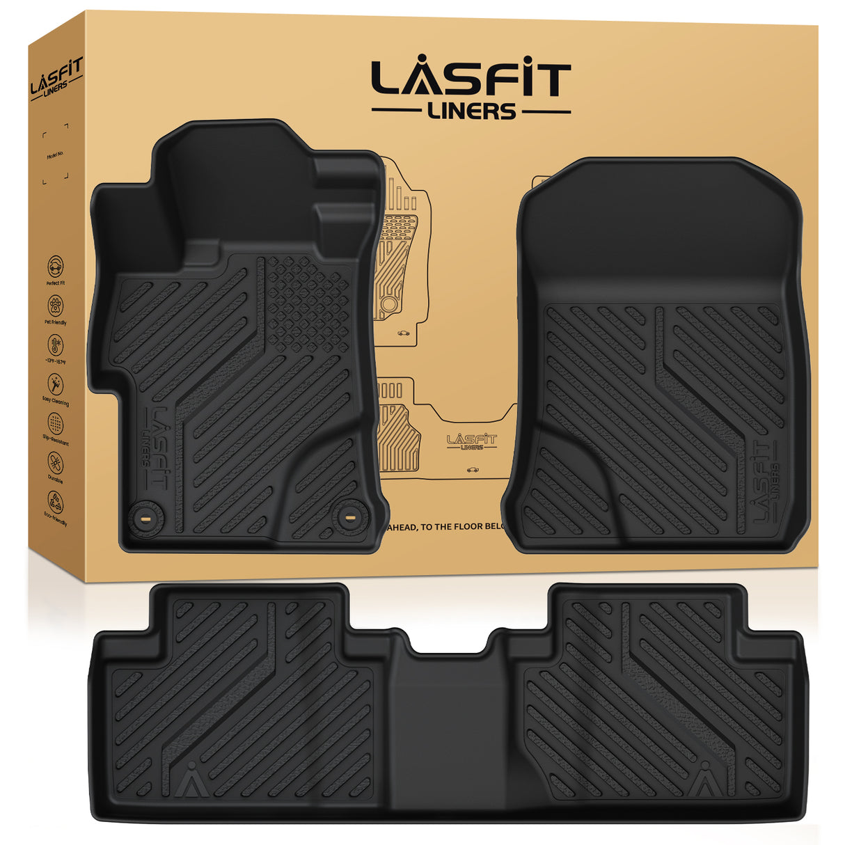 2012-2015 Honda Civic (Sedan or Si Sedan Only) Floor Mats