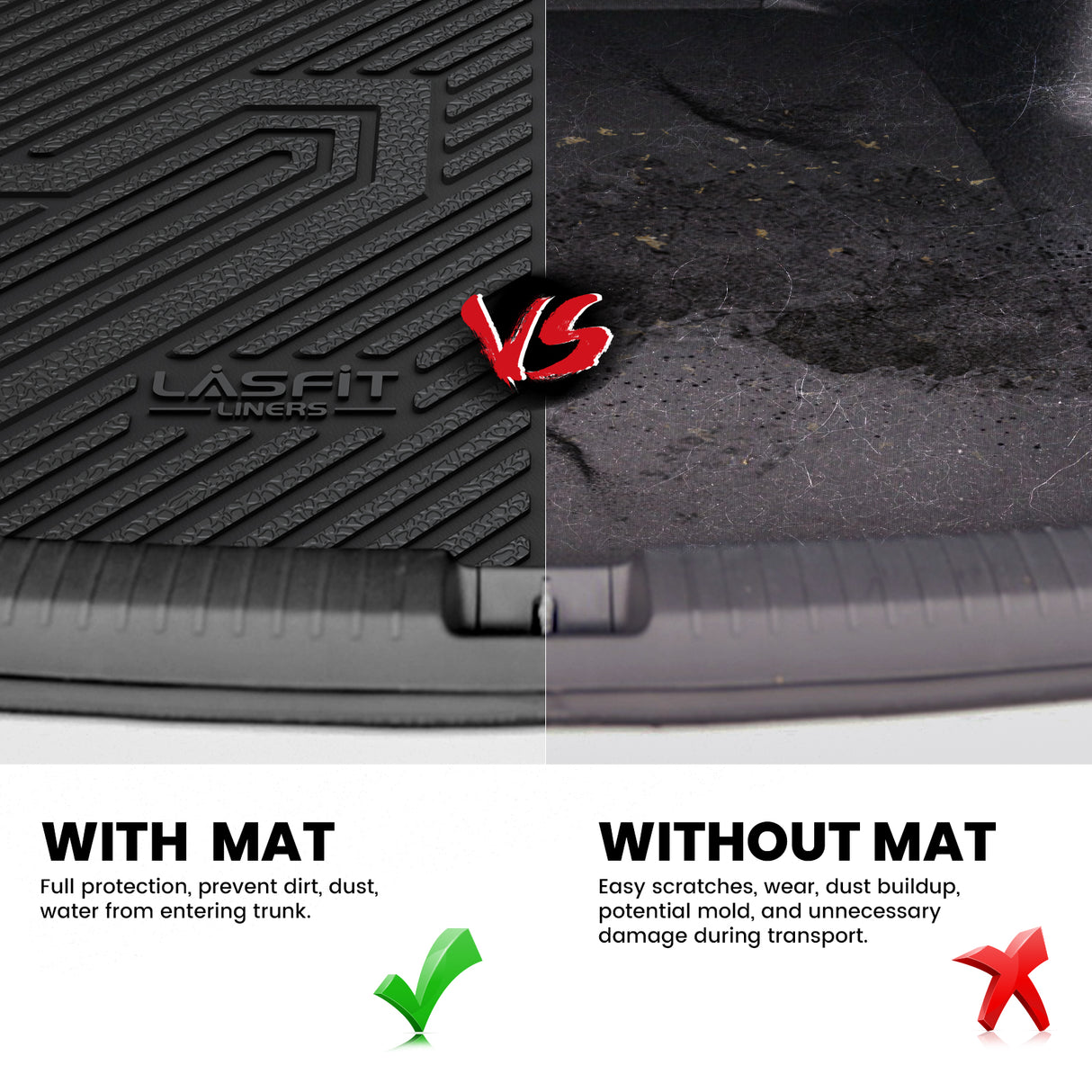 2012-2016 Subaru Impreza Cargo Mat Contrast