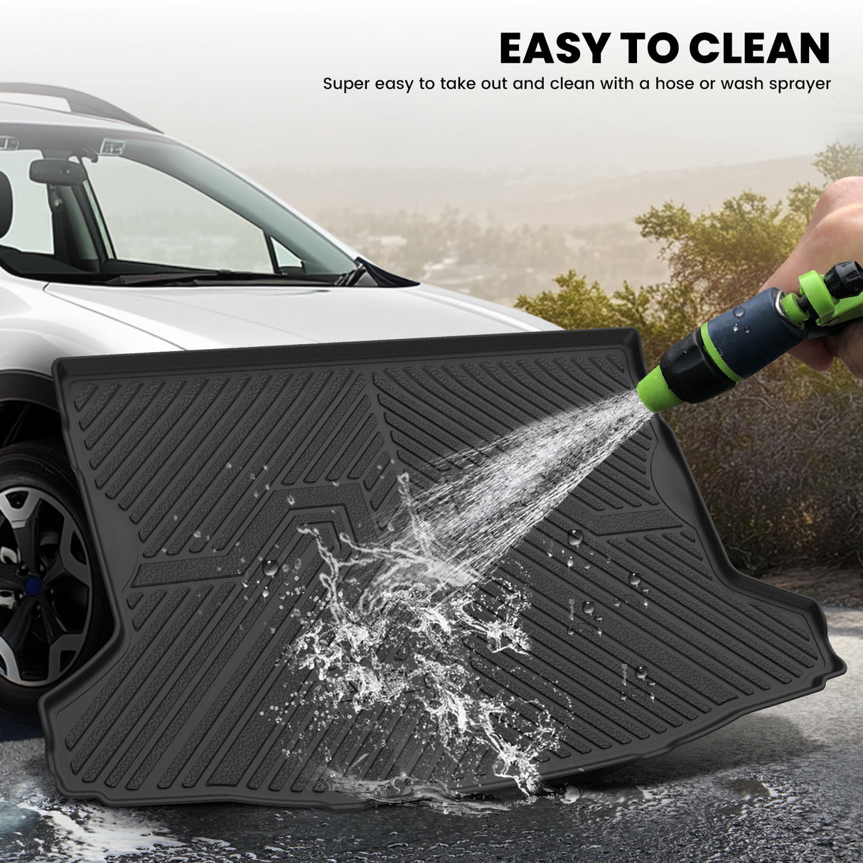 2012-2016 Subaru Impreza Cargo Mat Easy to clean