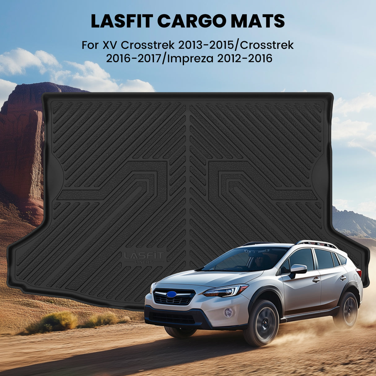 2012-2016 Subaru Impreza Cargo Mat Show