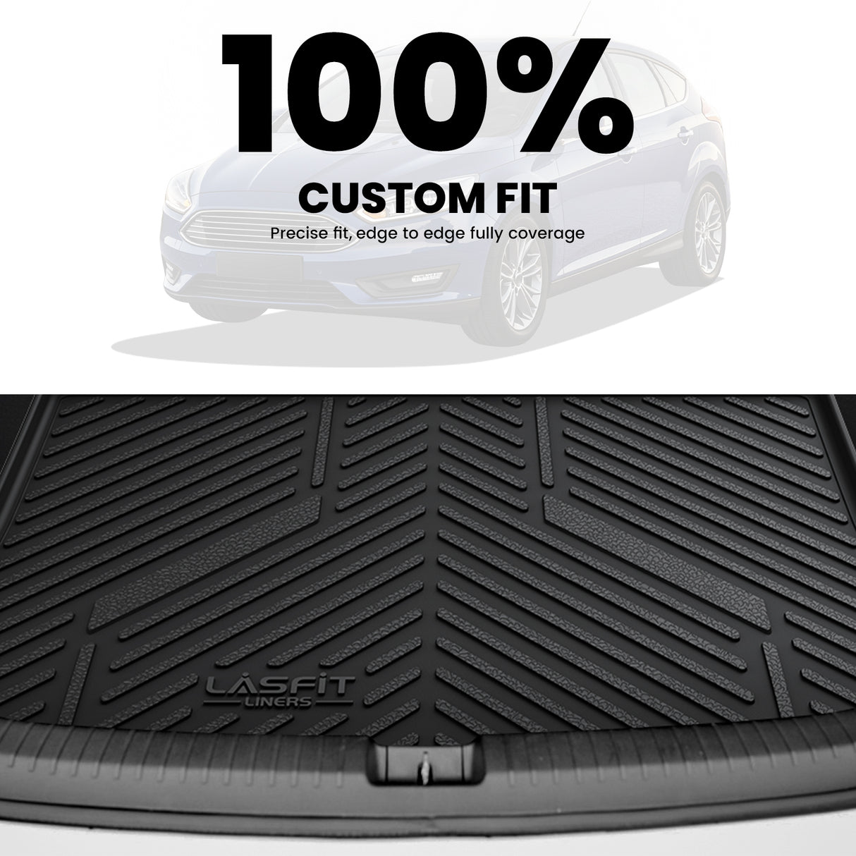 2012-2018 Ford Focu All-weather Cargo Mat Custom Fit