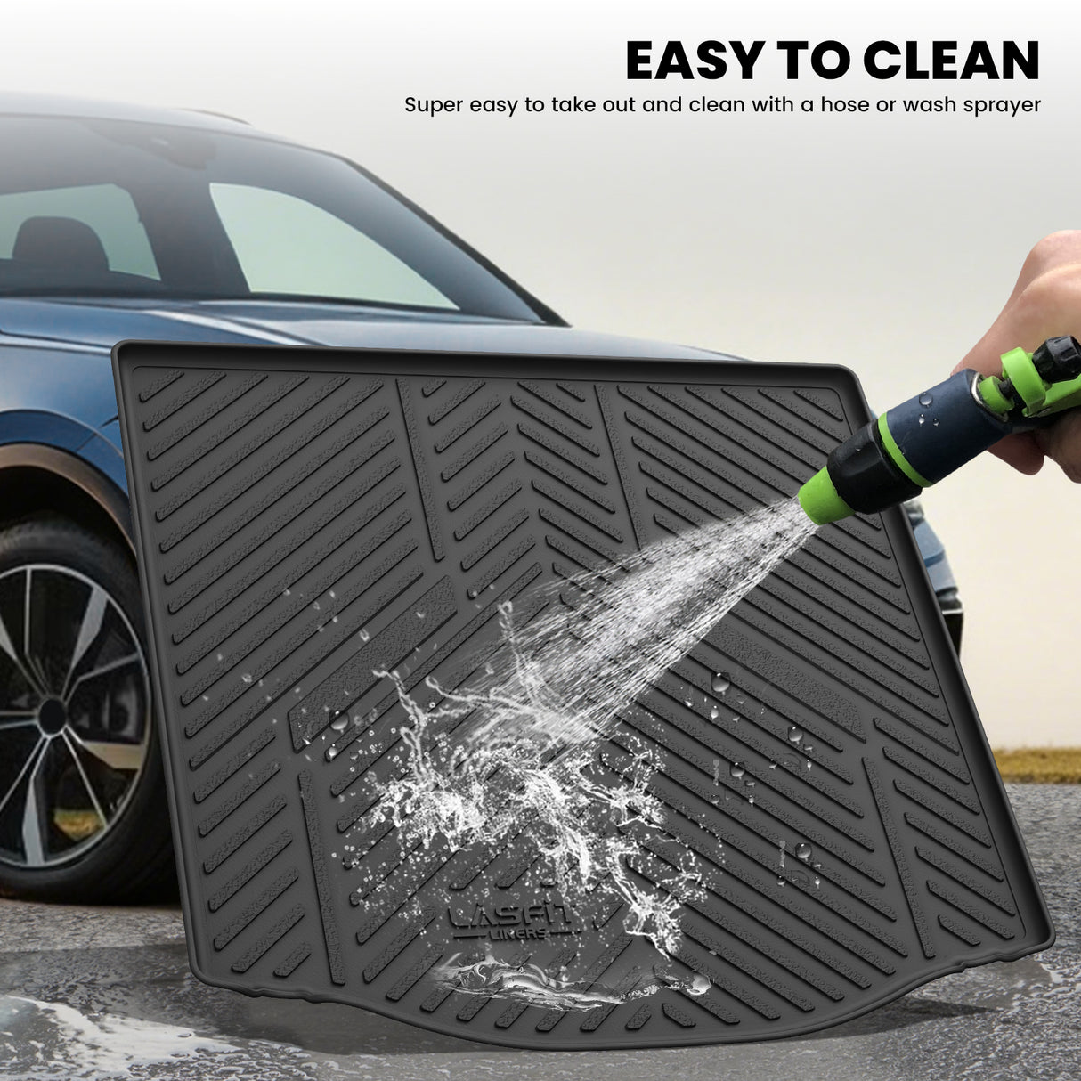 Fit for 2012-2018 Ford Focus All-weather Floor Mats or Cargo Mat, Easy to Clean