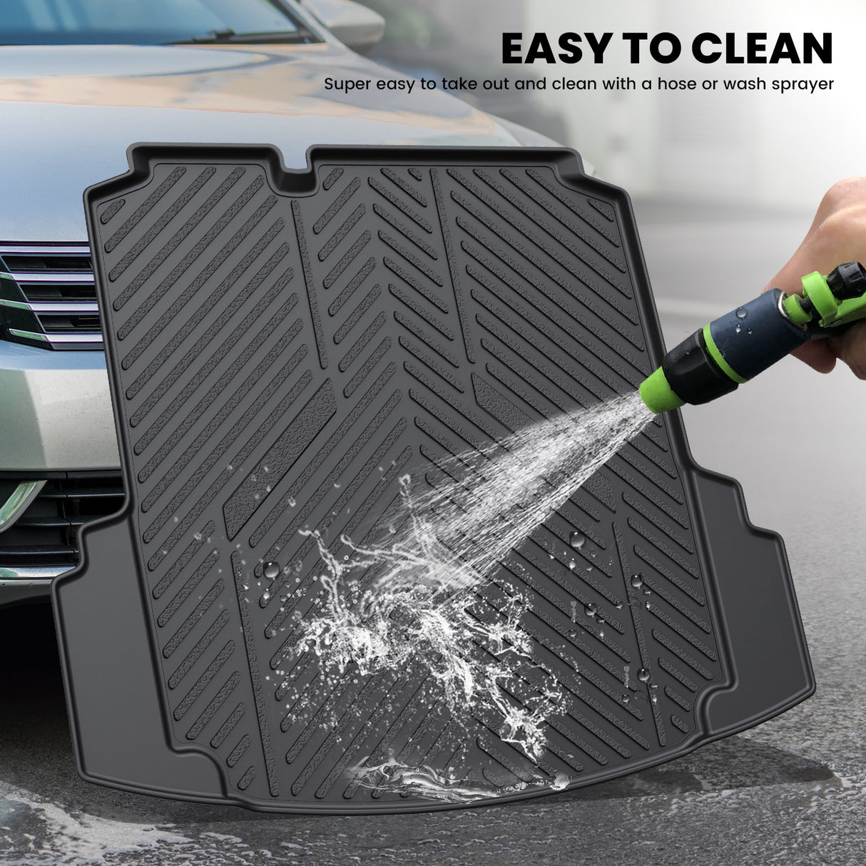 2012-2018 Volkswagen Jetta GLI Cargo Mat Easy to Clean