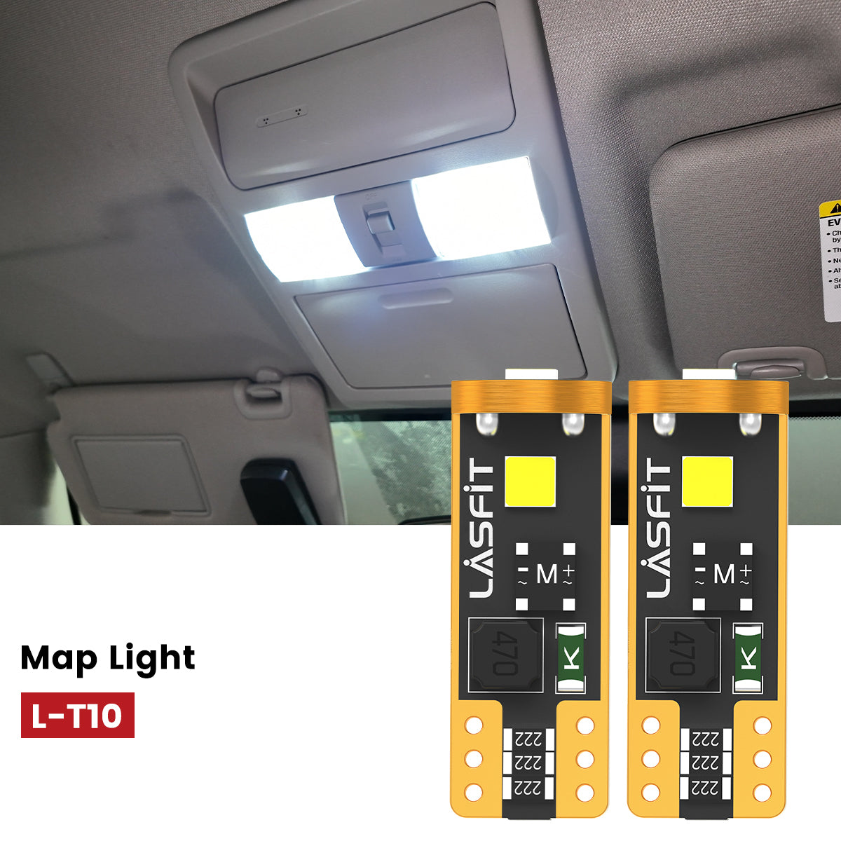 Lasfit 168 led map lights fit for 2013-2014 Honda CR-V
