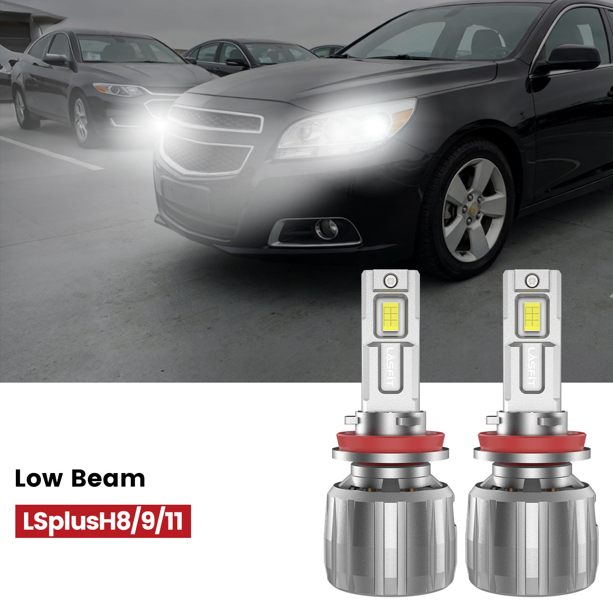 Lasfit H11 led low beam fit for 2013-2015 Chevrolet Malibu