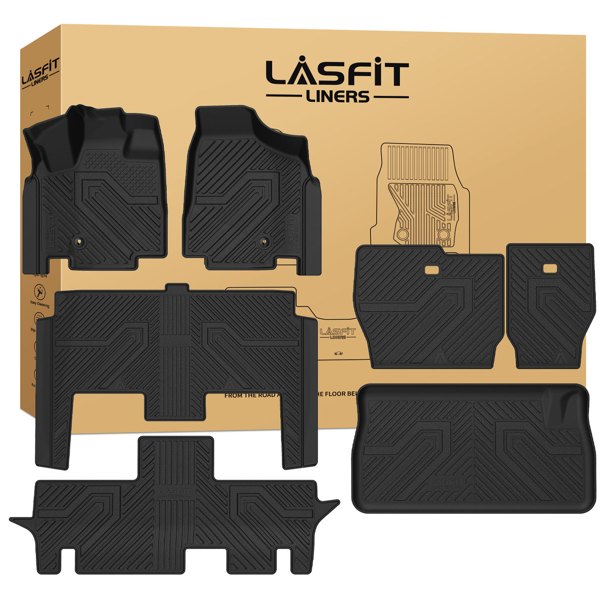 2013-2016 Chrysler Town & Country Floor Mats & Cargo & Seatback Mats