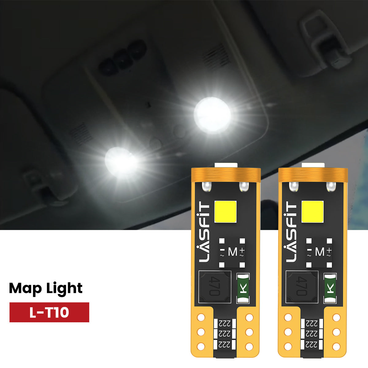 Lasfit 168 led map light fit for 2013-2017 Chevrolet Traverse