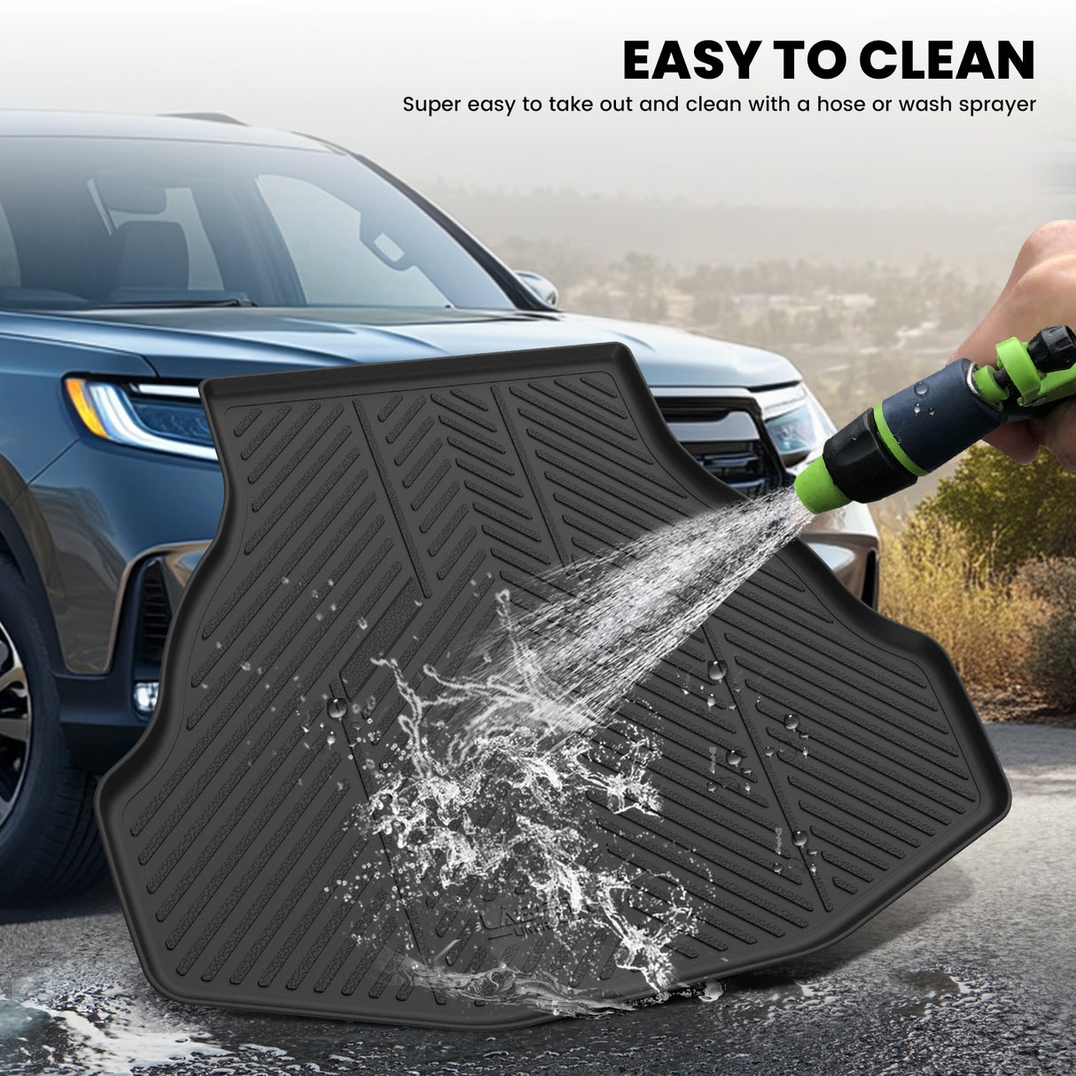 Fit for 2013-2017 Honda Accord Floor Mats / Cargo Mat, Fit Sedan Only