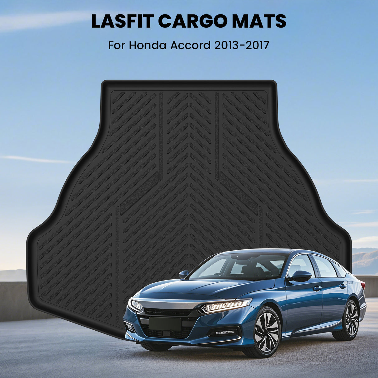 Fit for 2013-2017 Honda Accord Floor Mats / Cargo Mat, Fit Sedan Only