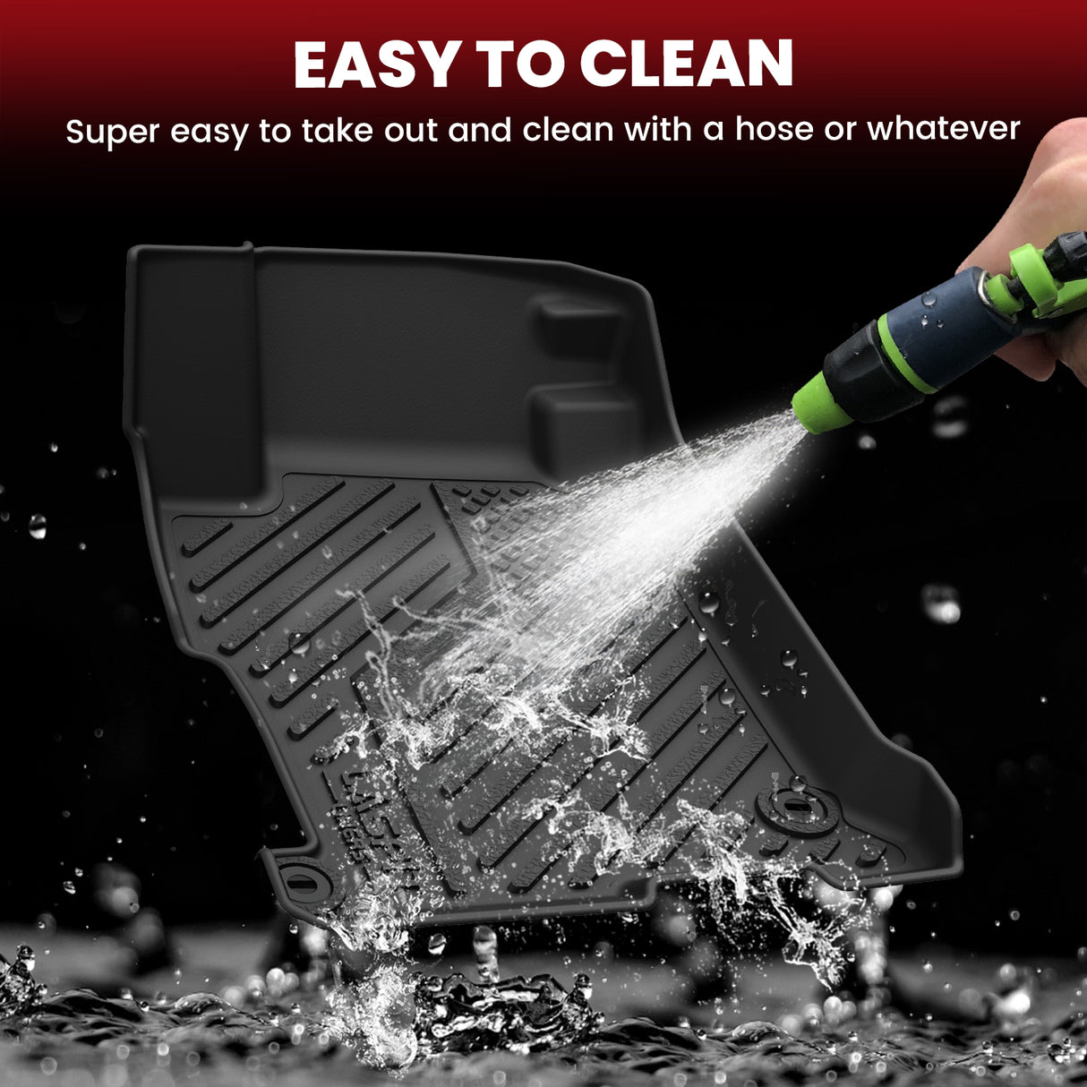 2013-2017 Honda Accord Sedan Floor Mats Easy to Clean