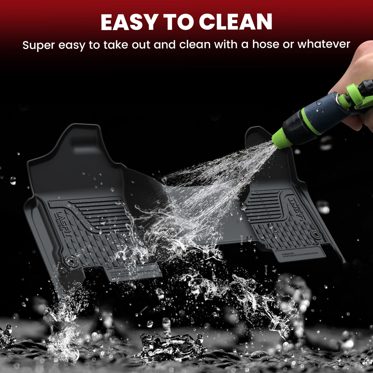 Ram 1500 Floor Mats 2013-2018 Easy to Clean