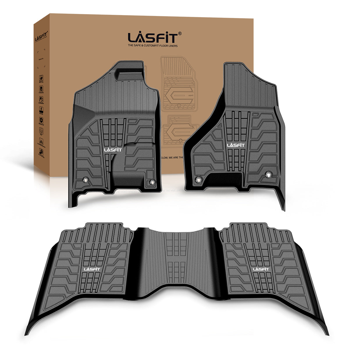 2013-2018 Dodge Ram 2500 Floor Mats Package