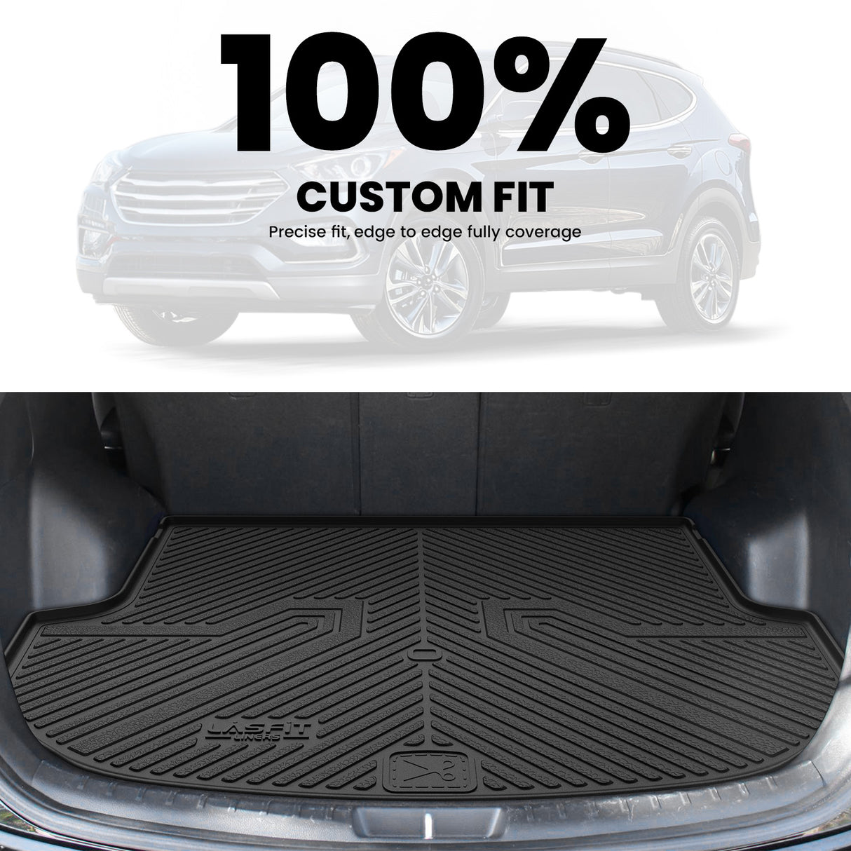 2013-2018 Hyundai Santa Fe Sport Cargo Mat Custom Fit