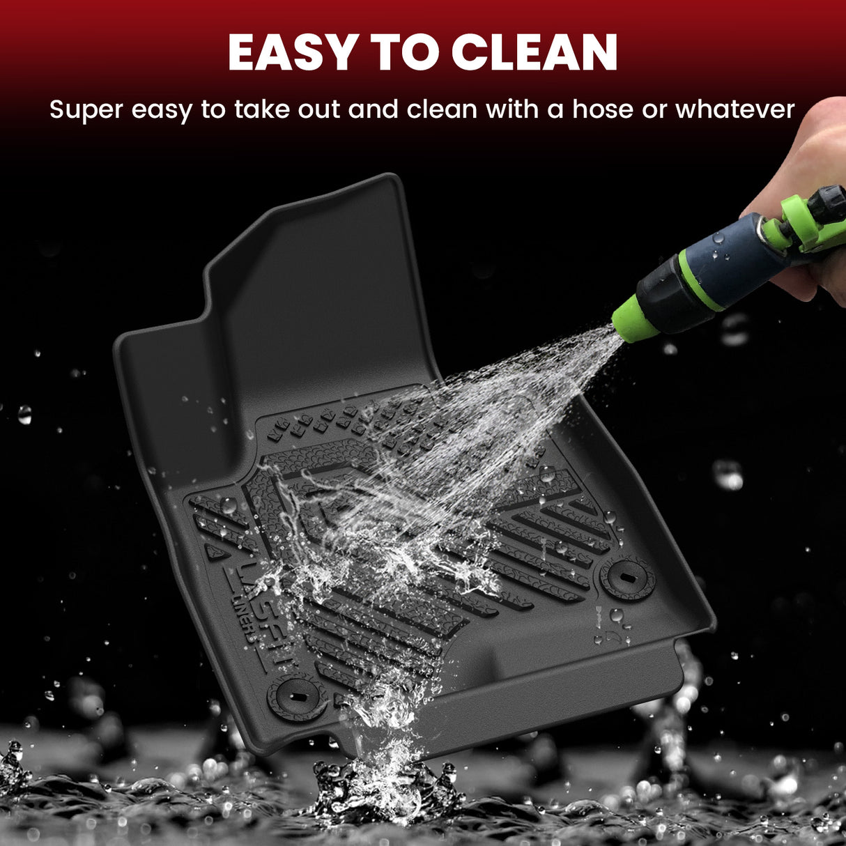 2013-2018 Hyundai Santa Fe Sport Floor Mats Easy to Clean