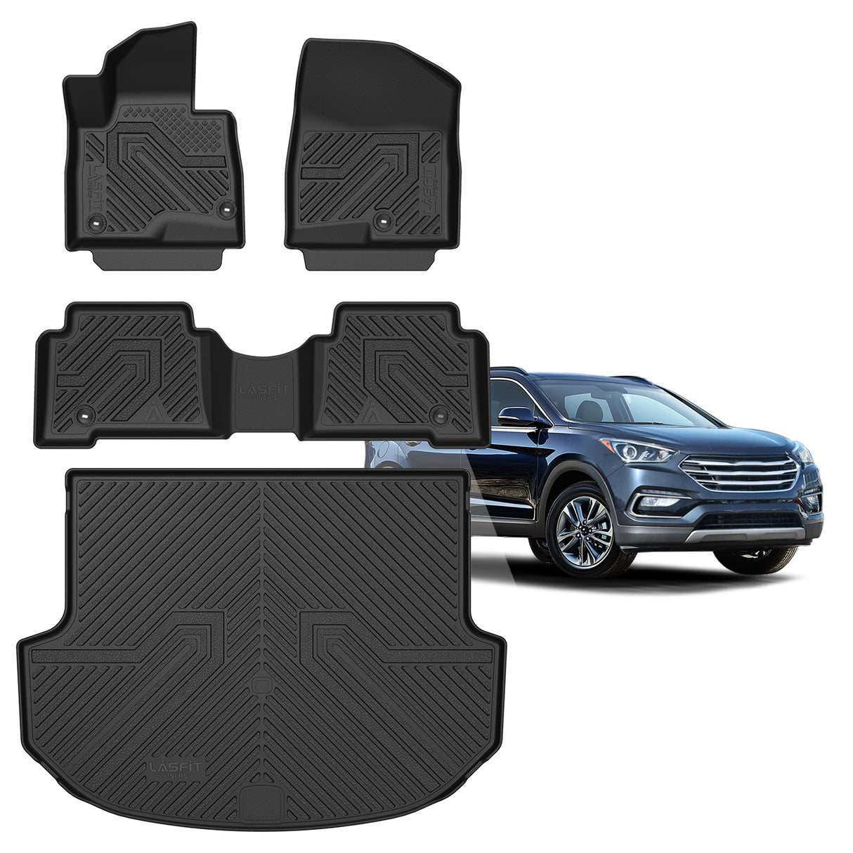 2013-2018 Hyundai Santa Fe Sport Floor Mats Cargo Mat