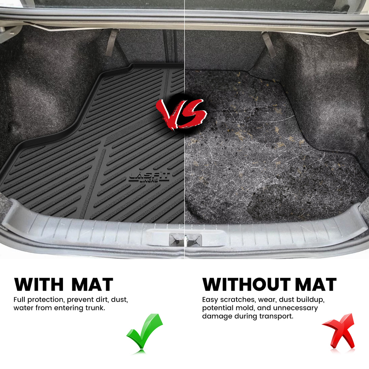 2013-2018 Nissan Altima Cargo Mat Full Protection
