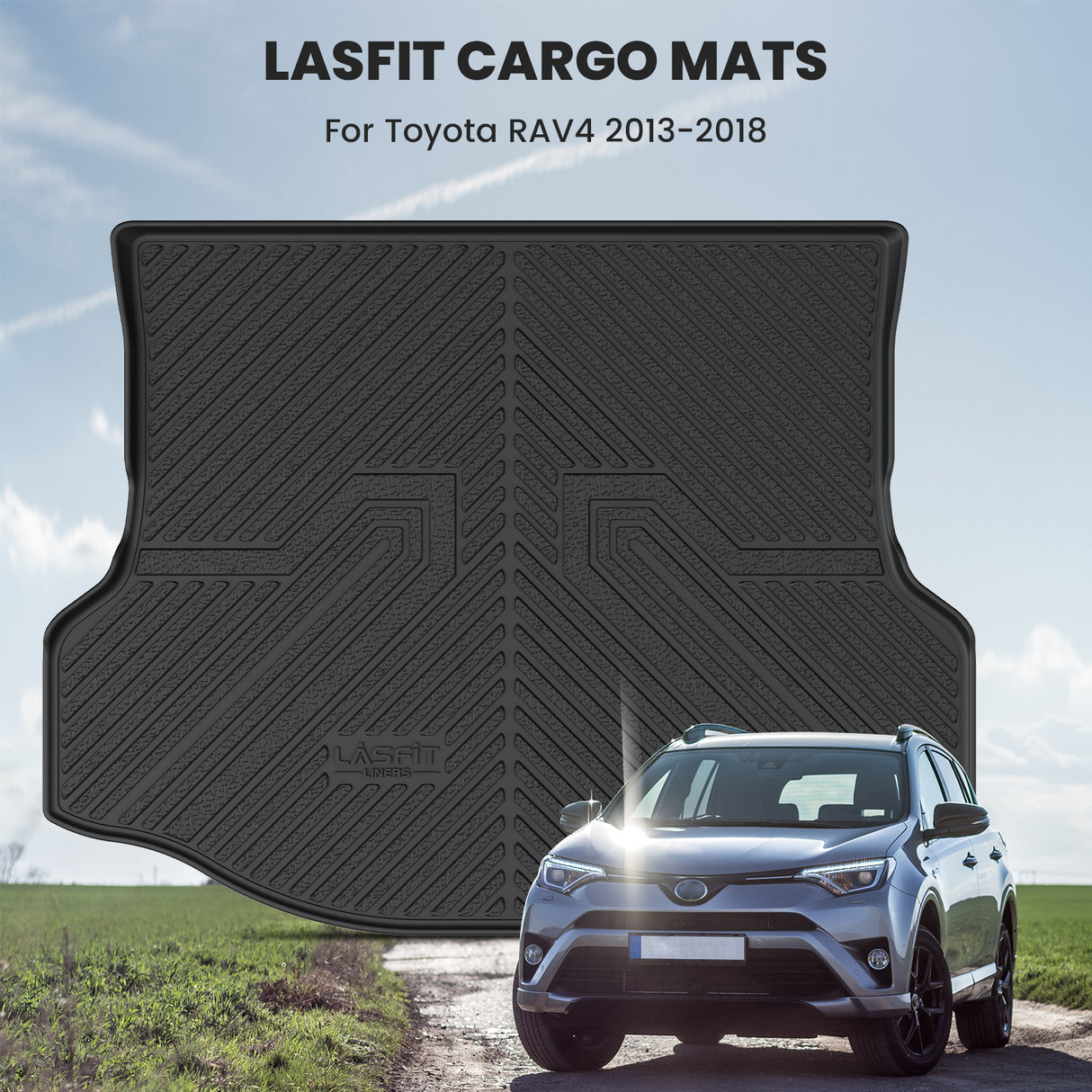 2013-2018 Toyota RAV4 Cargo Mat 2