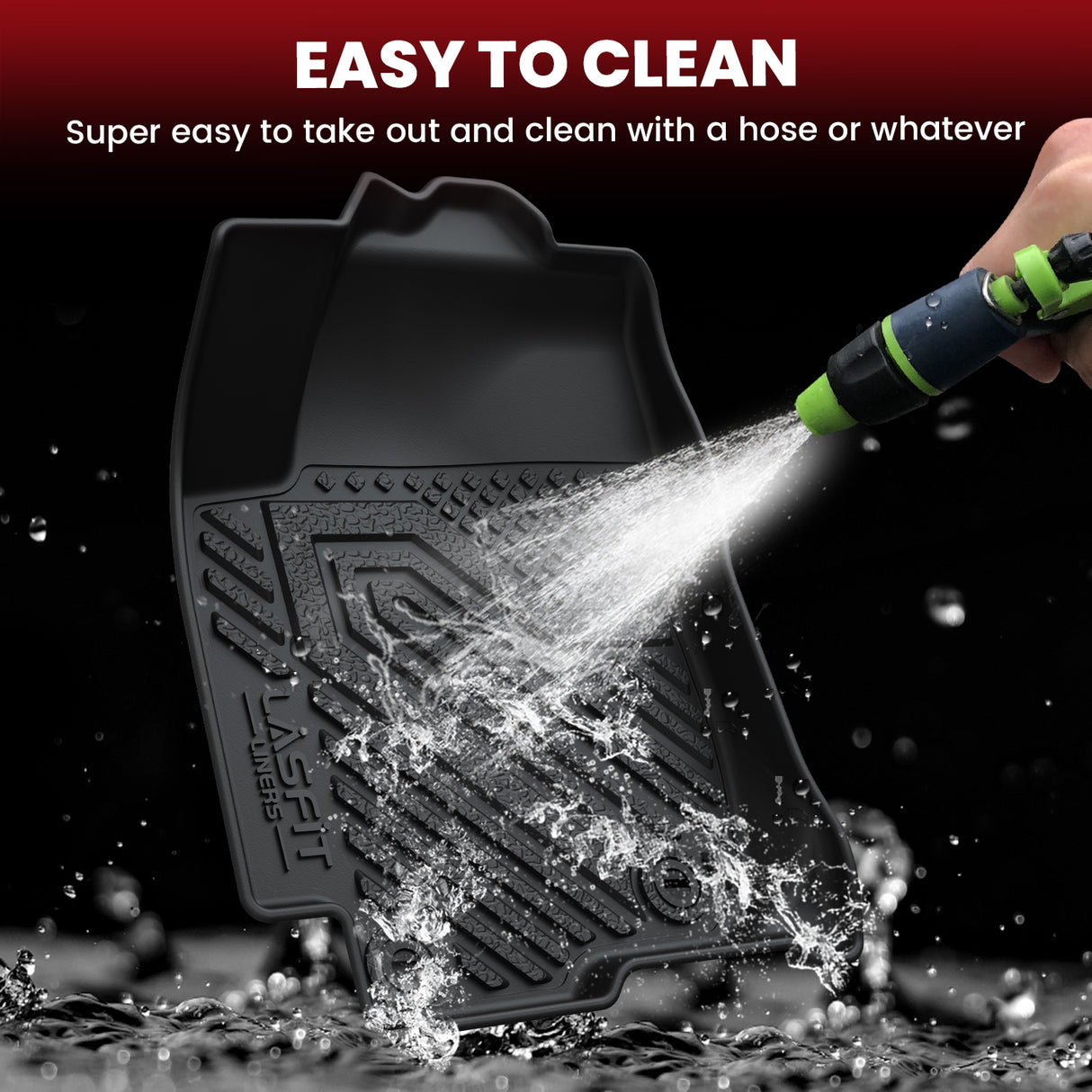 Fit for 2013-2018 Toyota RAV4 TPE Floor Mats / Cargo Mat, Fit Gas Only