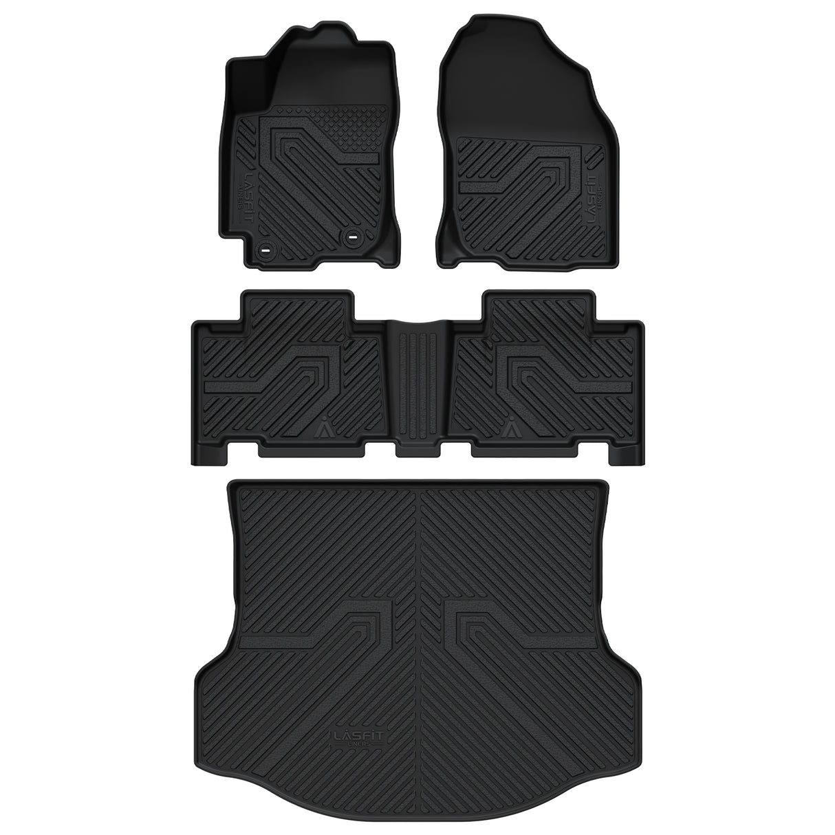 Fit for 2013-2018 Toyota RAV4 TPE Floor Mats / Cargo Mat, Fit Gas Only