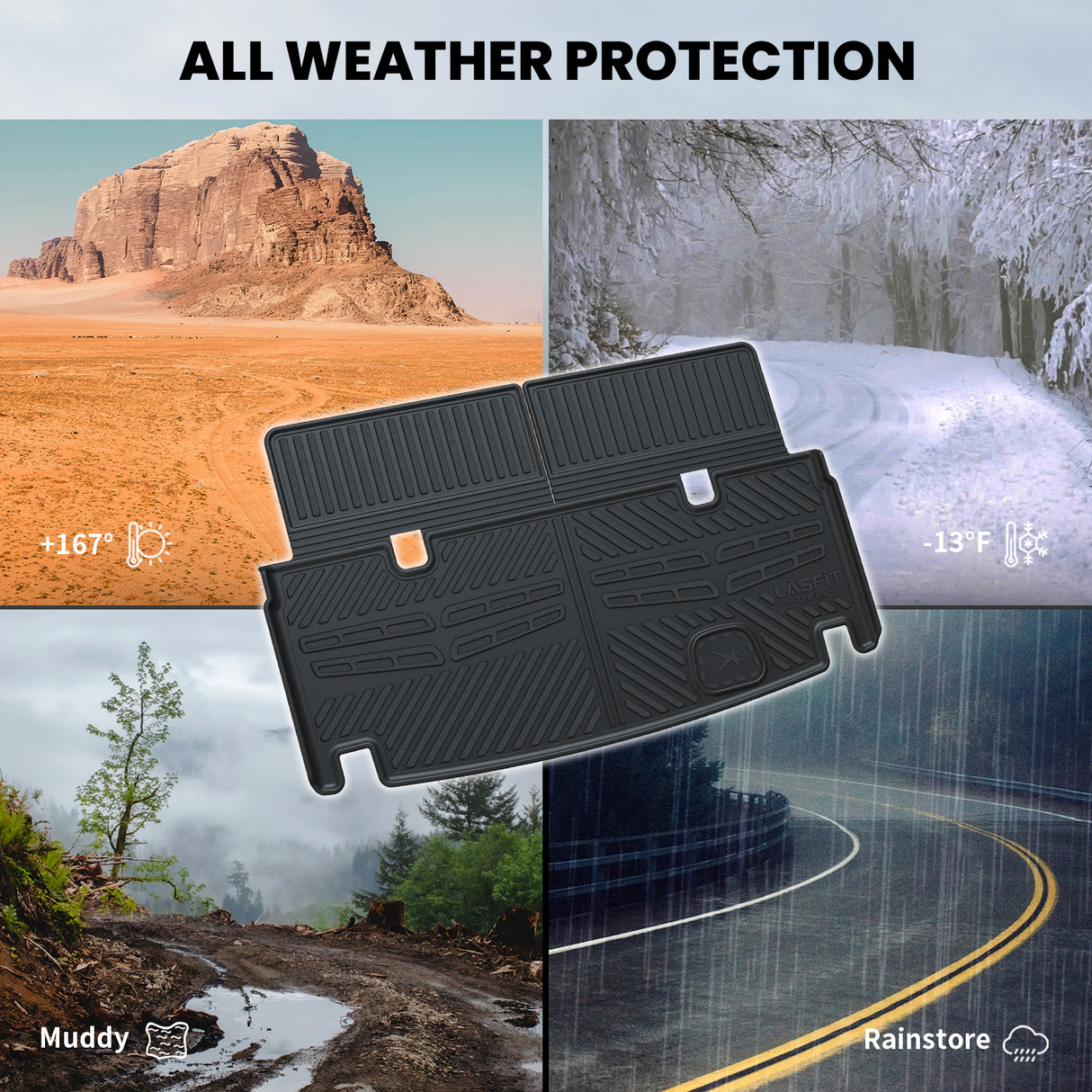 Fit for 2013-2019 Mercedes-Benz GLS Floor Mats or Cargo Mat or Cargo & Seatback Mats