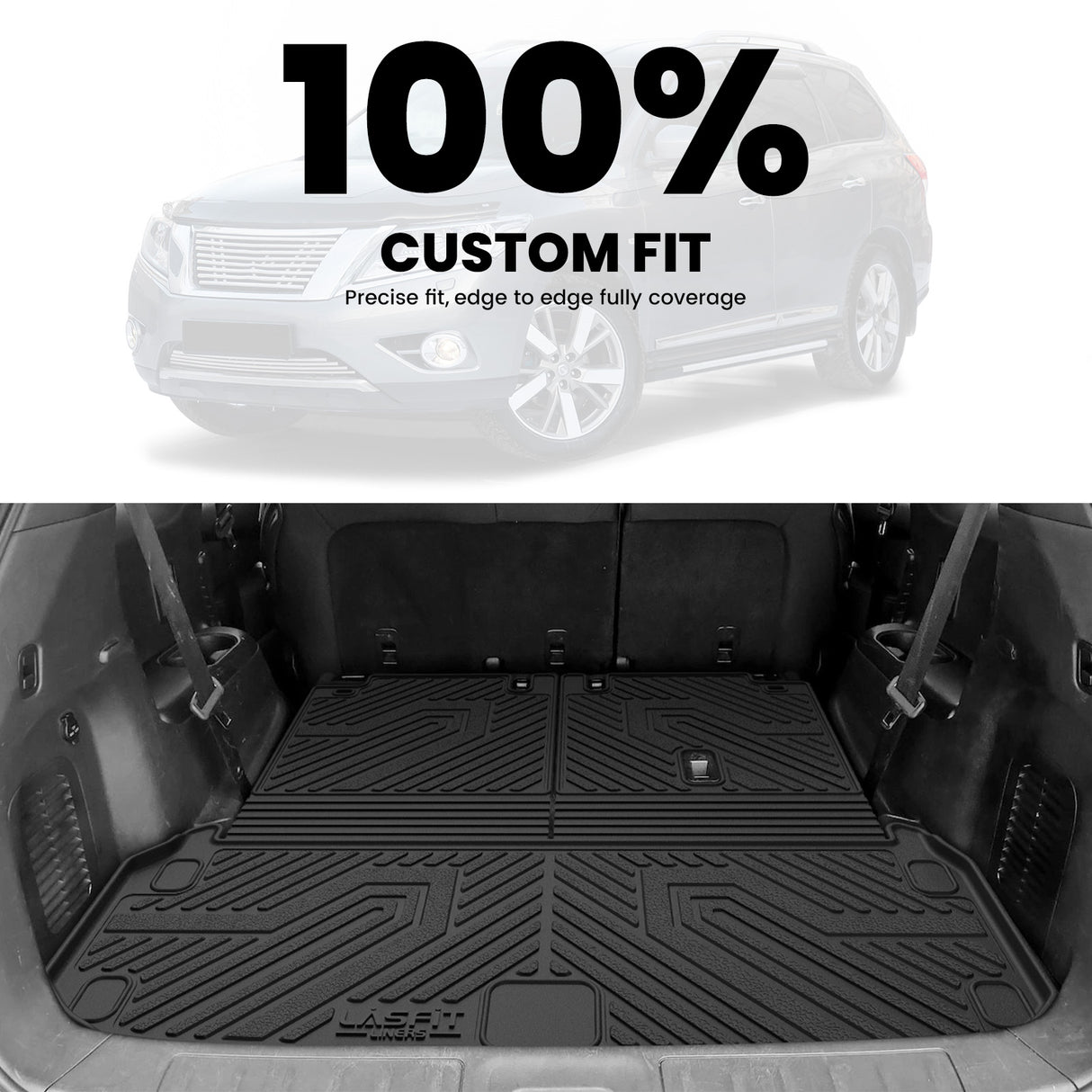 Fit for 2013-2020 Nissan Pathfinder Floor Mats or Cargo Mat & Seatback Mat Custom Fit