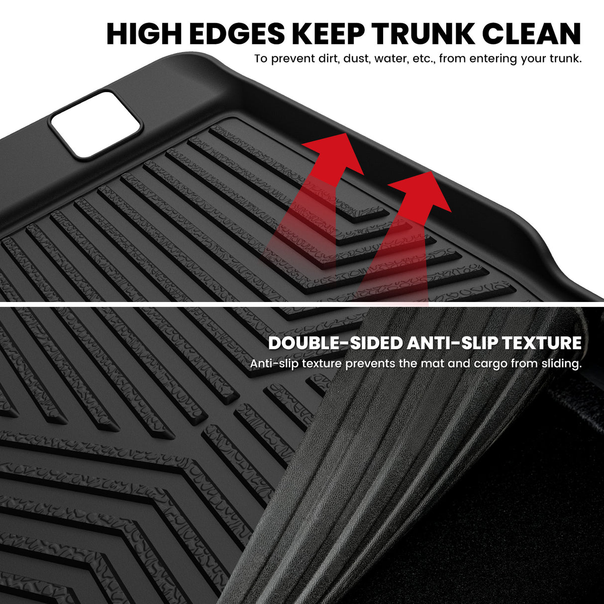 2013-2024 Toyota 4Runner Cargo Mat High Edges
