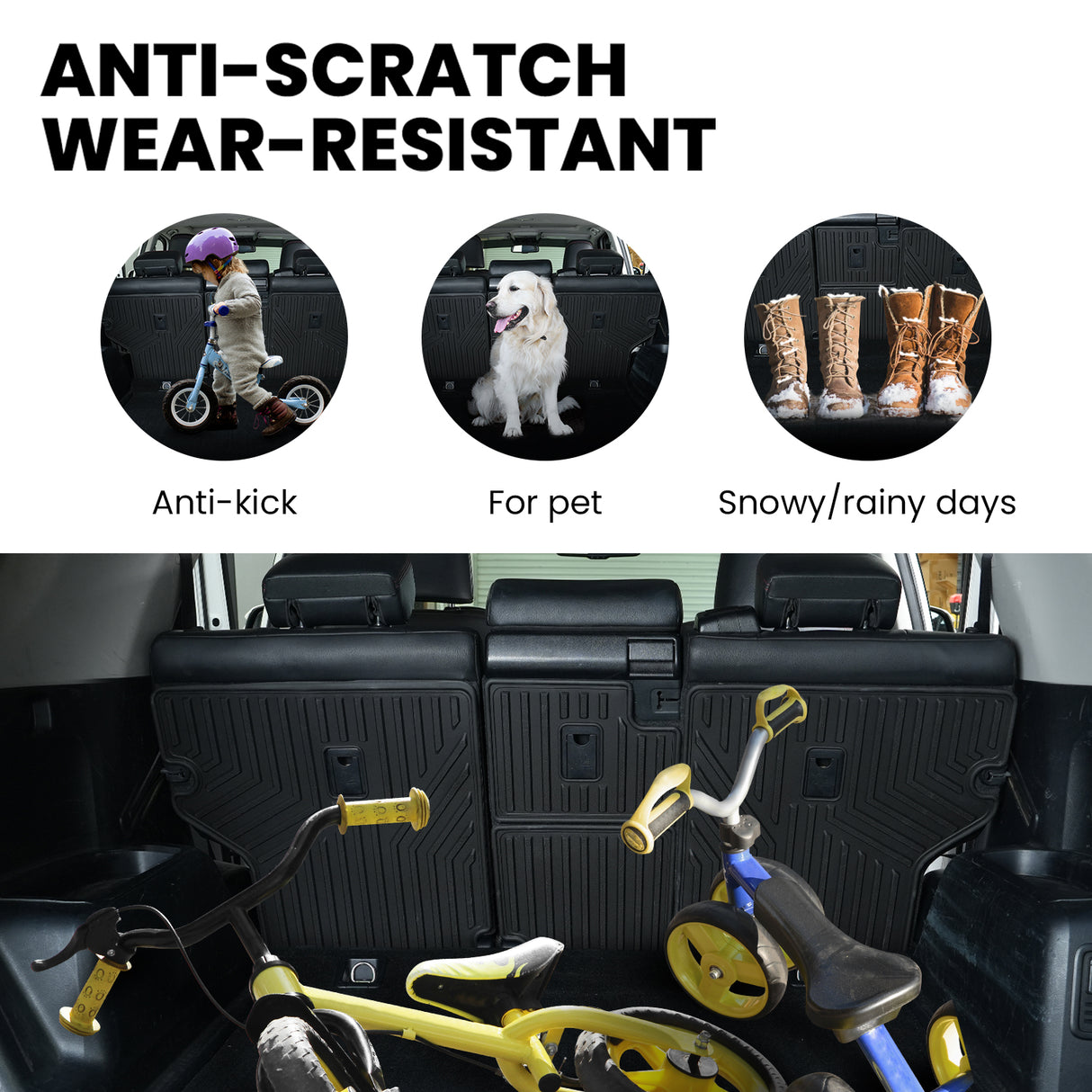 2013-2024 Toyota 4Runner seatback floor mats