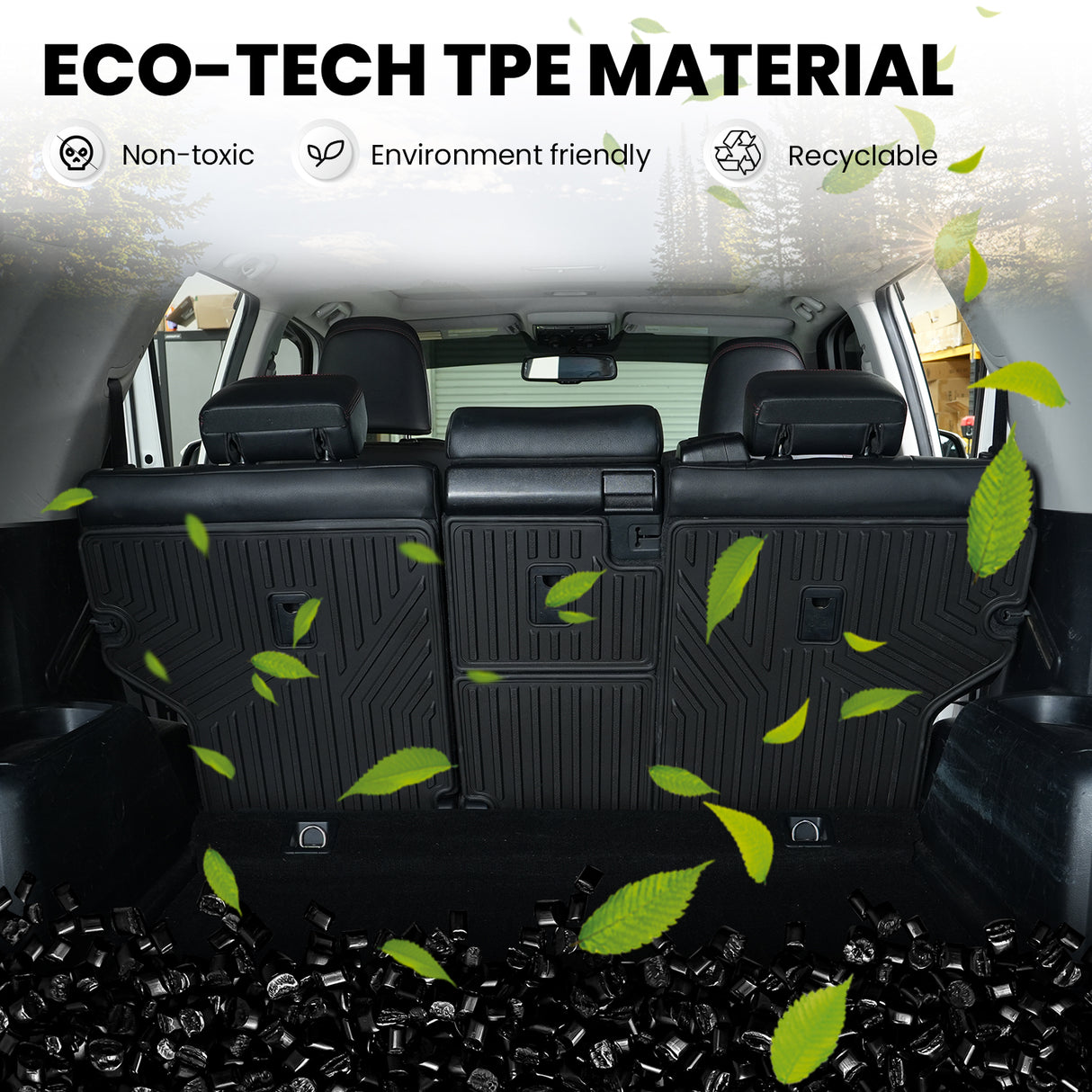 2013-2024 Toyota 4Runner seatback floor mats