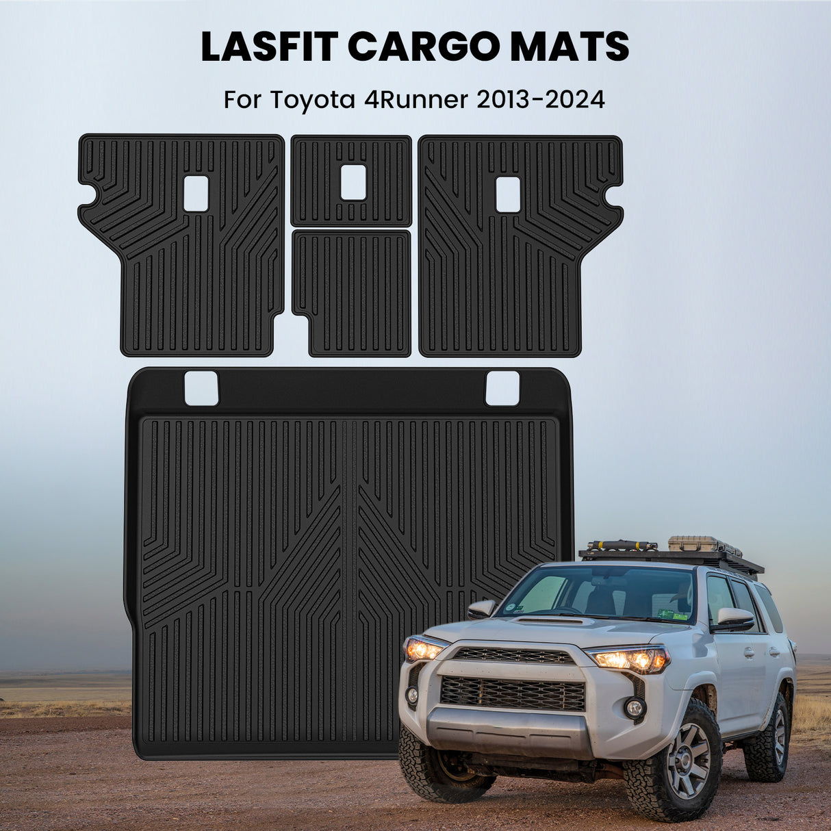 2013-2024 Toyota 4Runner Cargo Mat Fitment