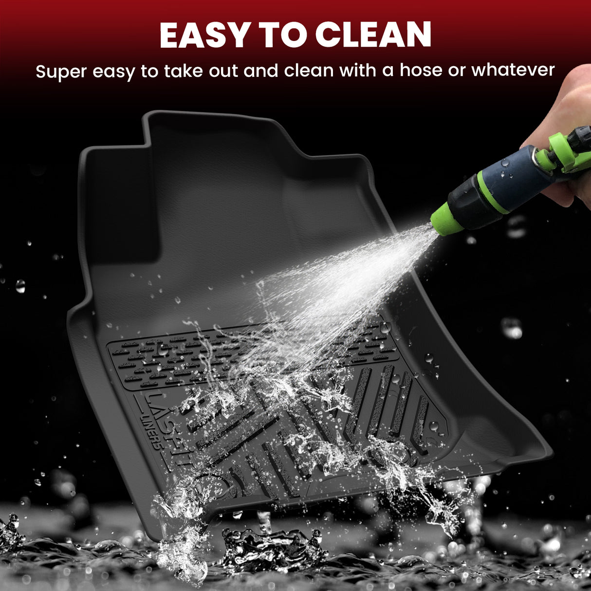 2013-2024 Toyota 4Runner Floor Mats Clean