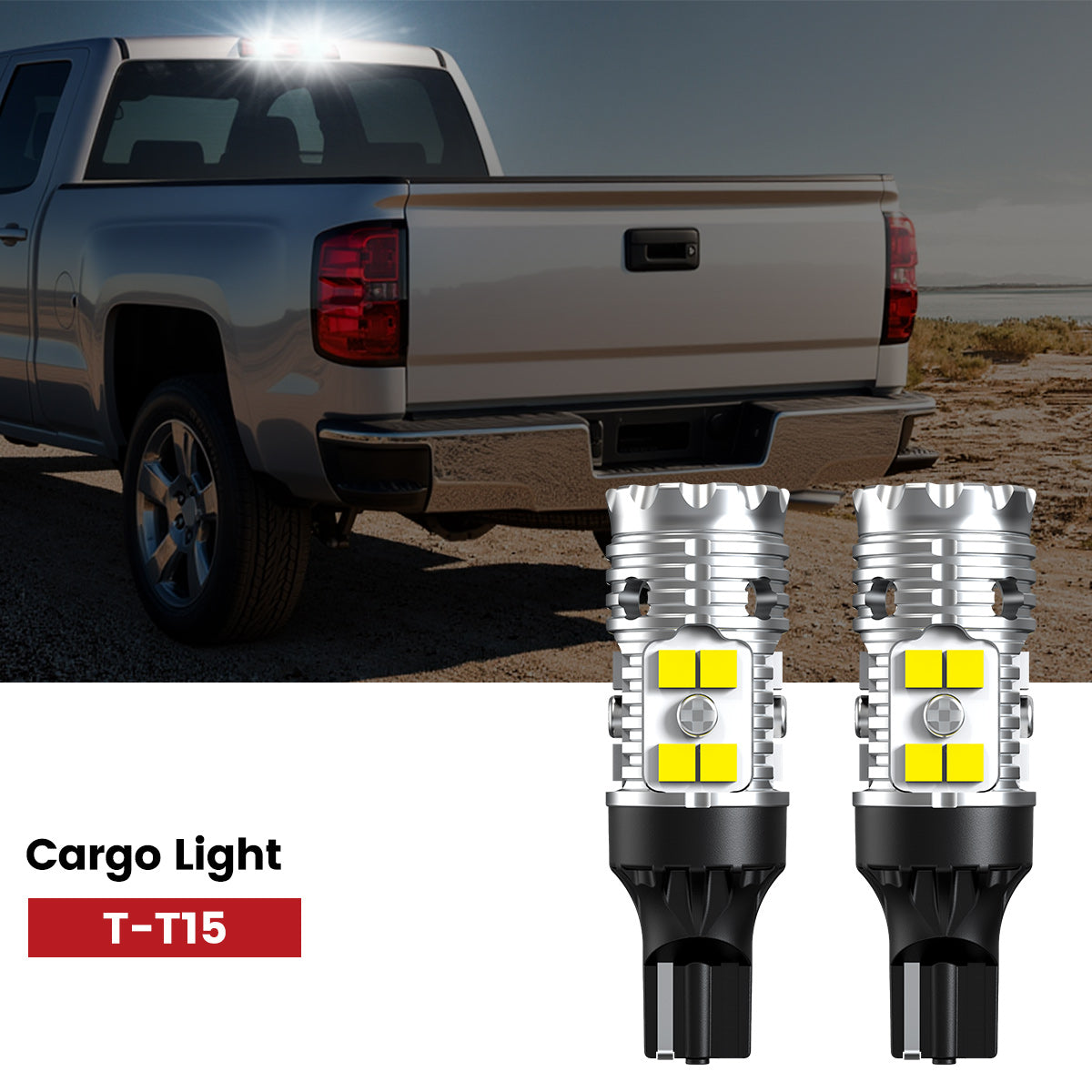 Fit for 2014-2015 Chevrolet Silverado 1500 LED Bulbs Upgrade | Tested and Verified