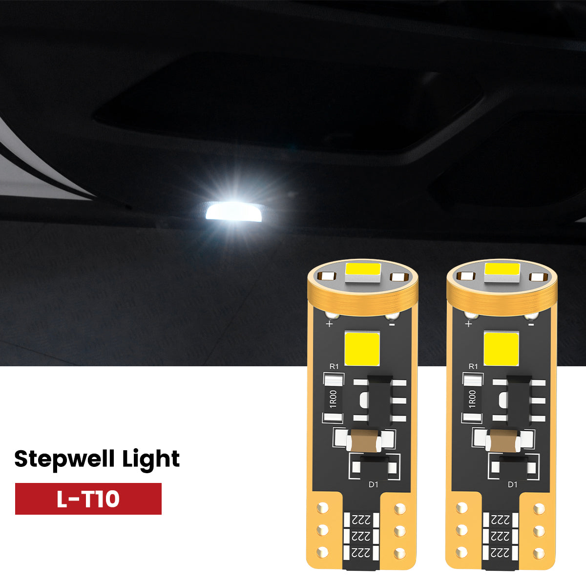 Lasfit 168 led stepwell lights fit for 2014-2015 Dodge Durango