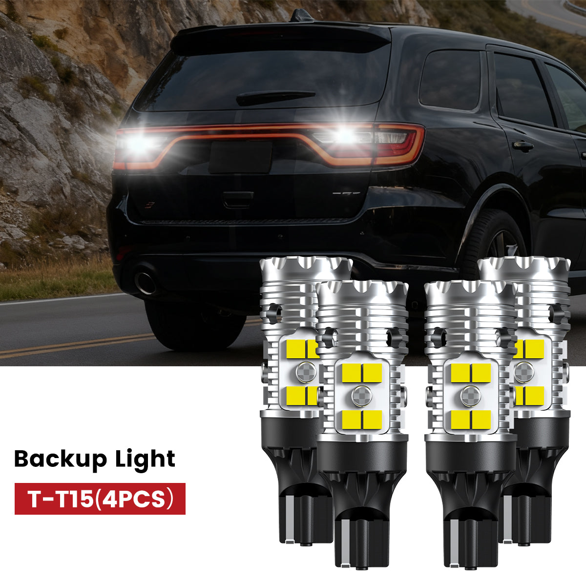 Lasfit 921 led backup lights fit for 2014-2015 Dodge Durango