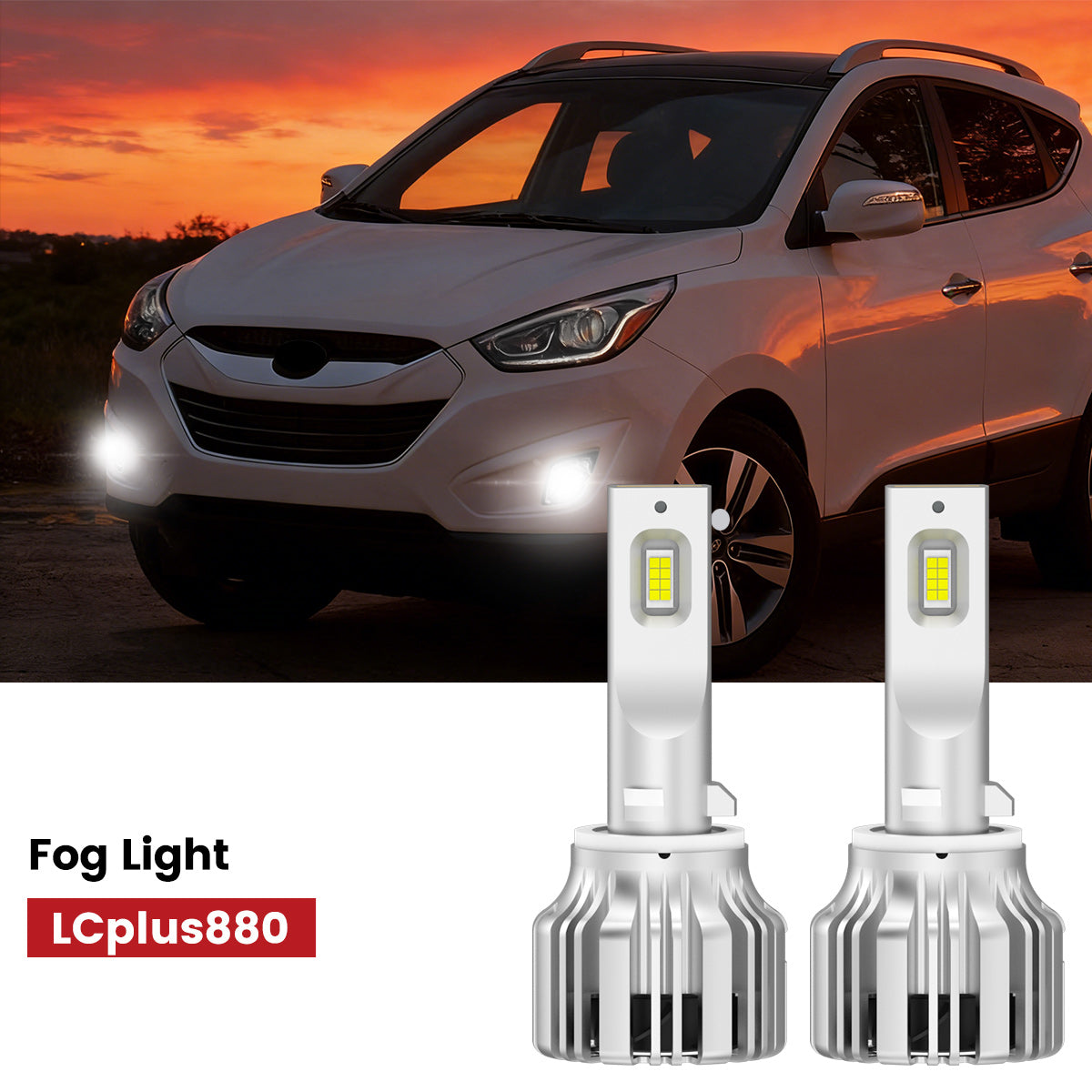 Lasfit 880 led fog light fit for 2014-2015 Hyundai Tucson