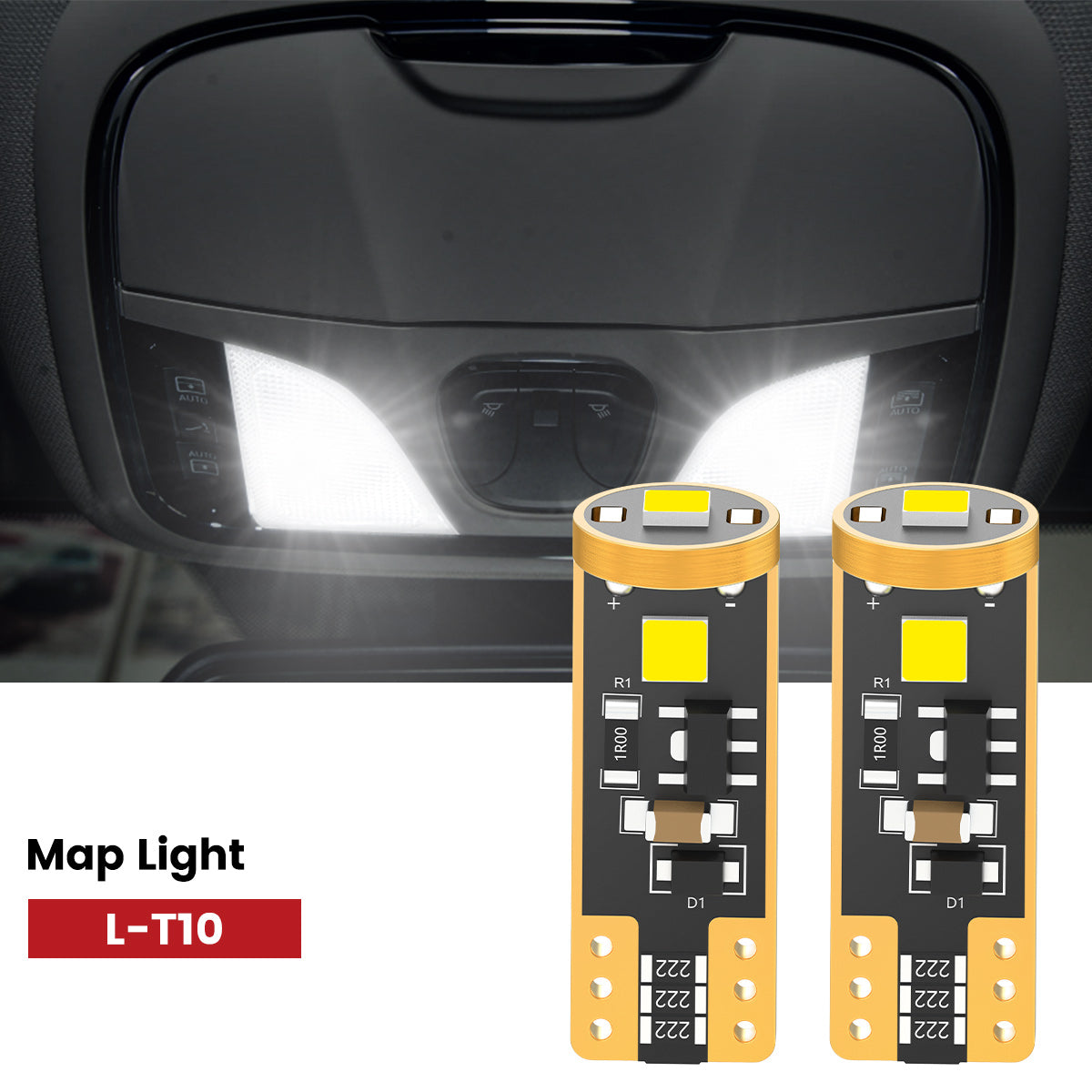 Lasfit 168 led map lights fit for 2014-2016 Jeep Cherokee