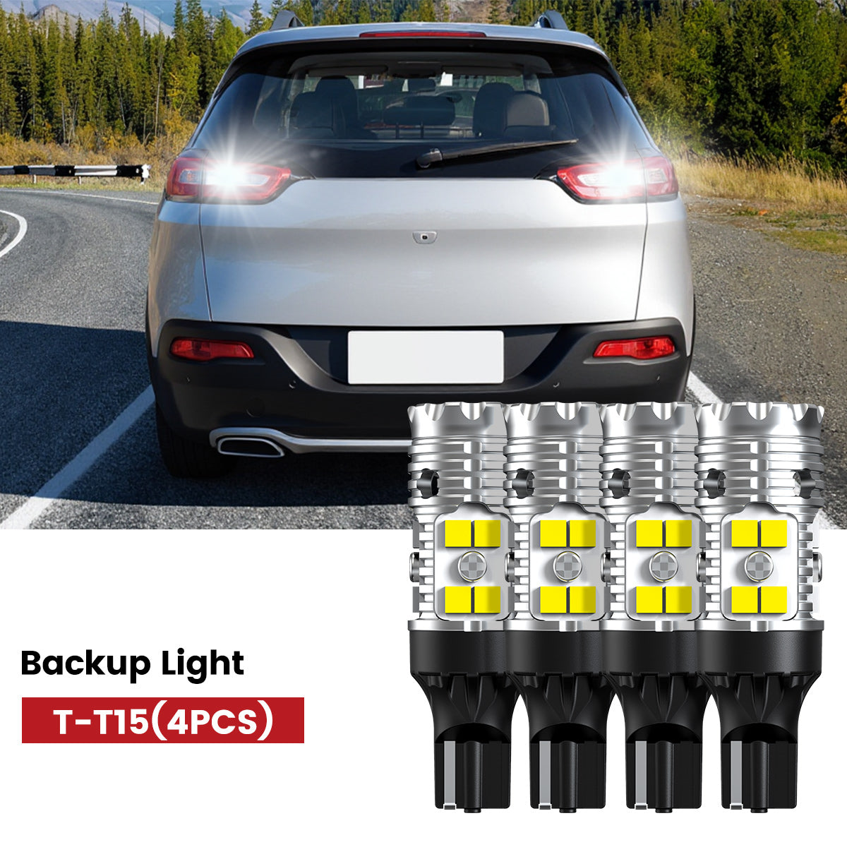 Lasfit 921 led backup signal lights fit for 2014-2016 Jeep Cherokee