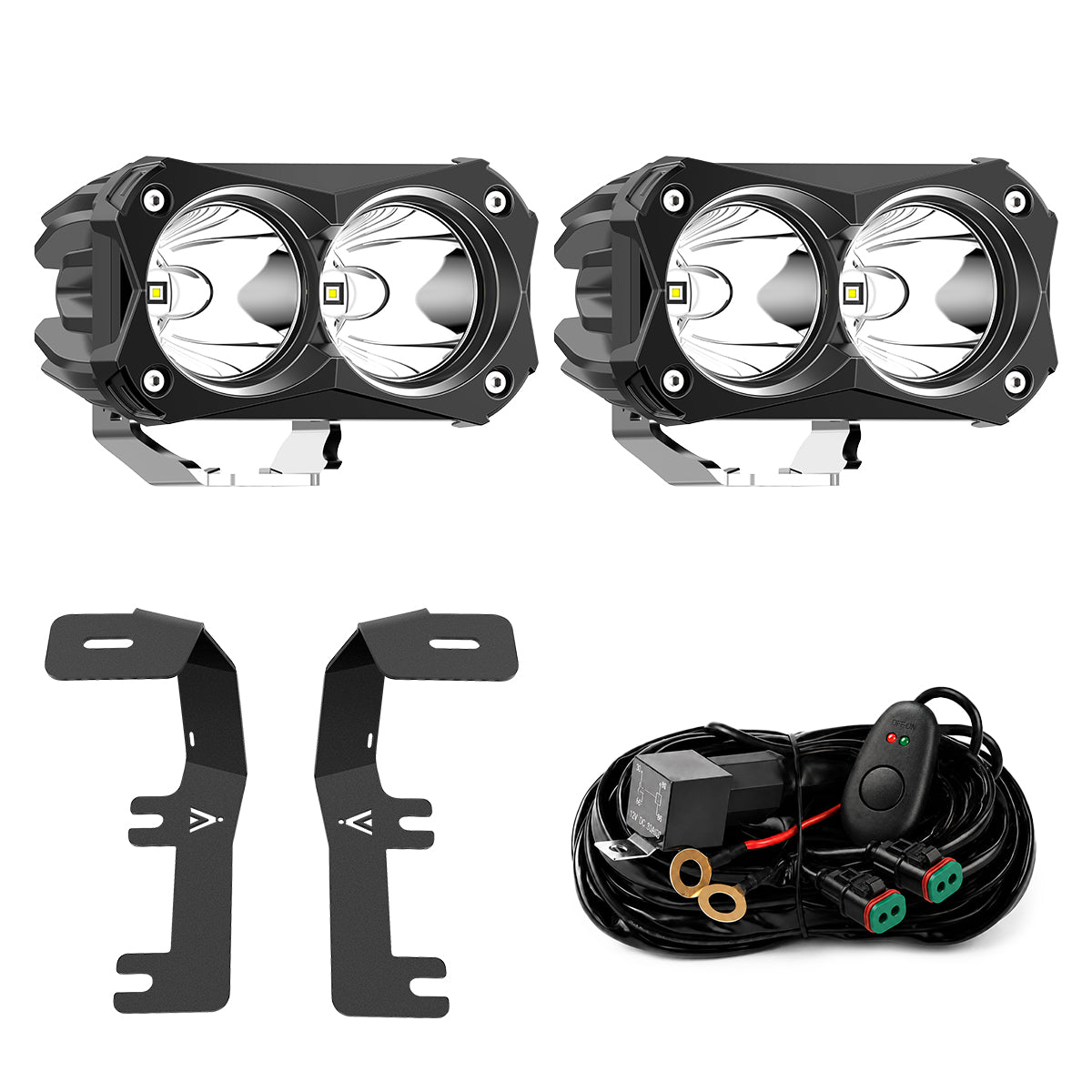 2014-2018 Chevrolet Silverado 1500 4.8 inch white spot ditch light