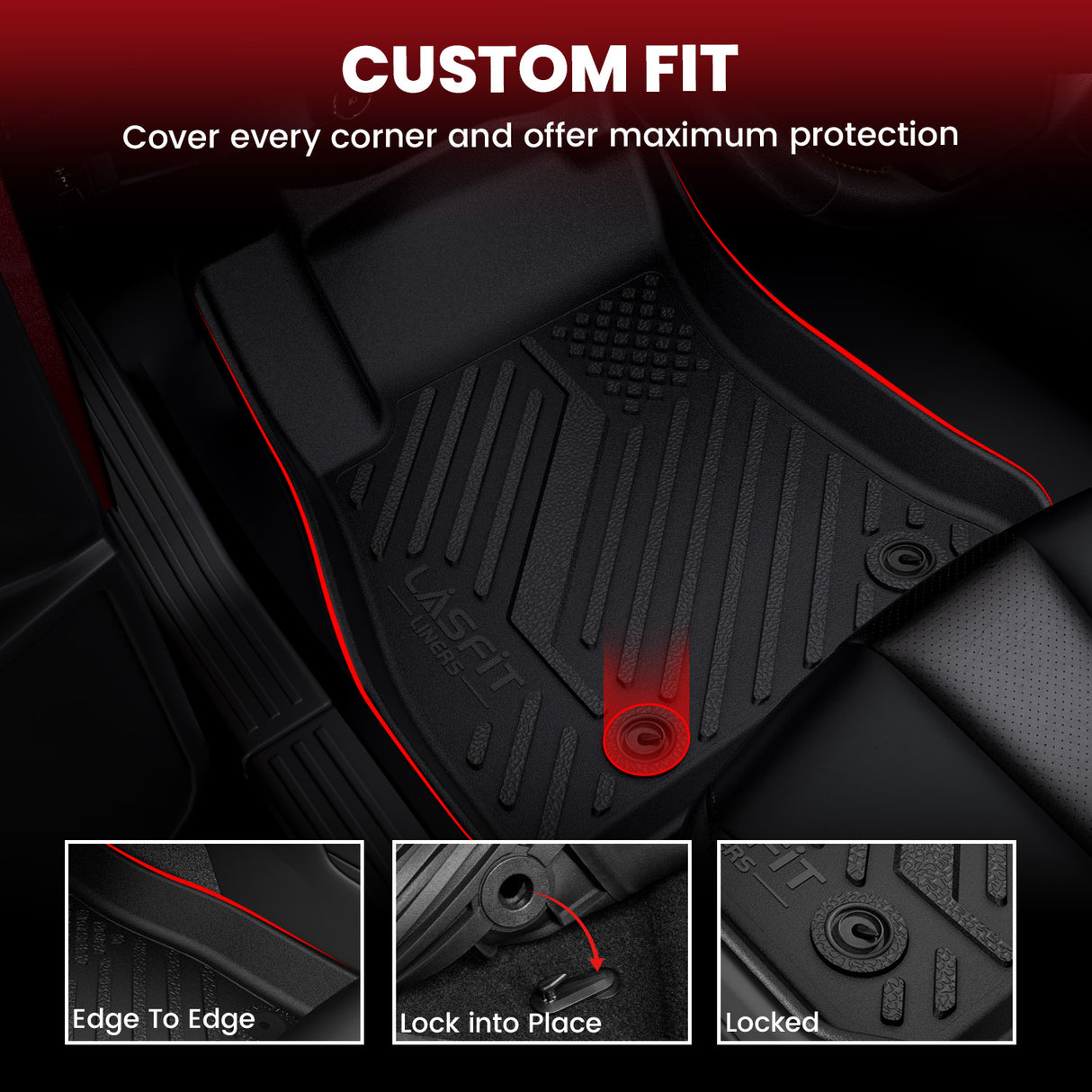 2014-2019 Nissan Sentra Custom Floor Mats & Cargo Mat