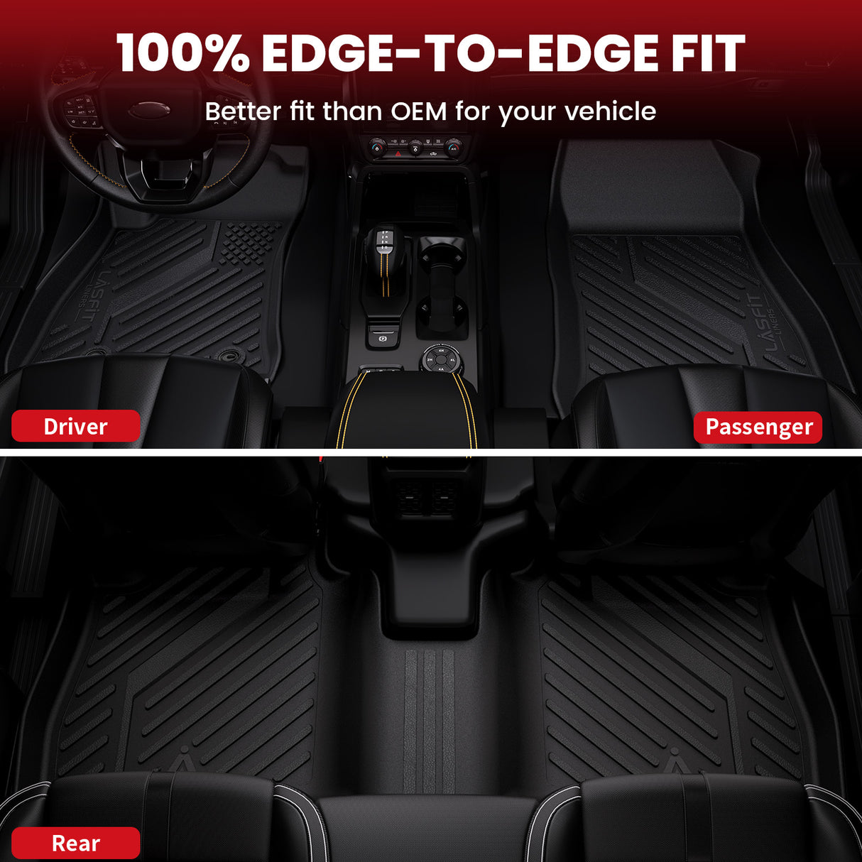 2014-2019 Nissan Sentra Perfect Fit Floor Mats & Cargo Mat