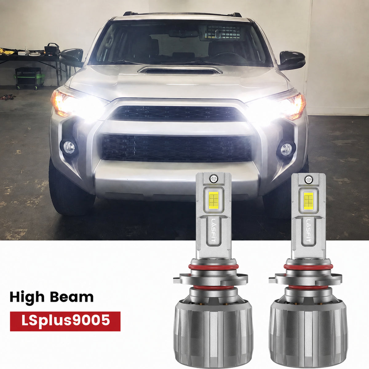 2014-2020 Toyota 4Runner 9005 led high beam LSplus sereis