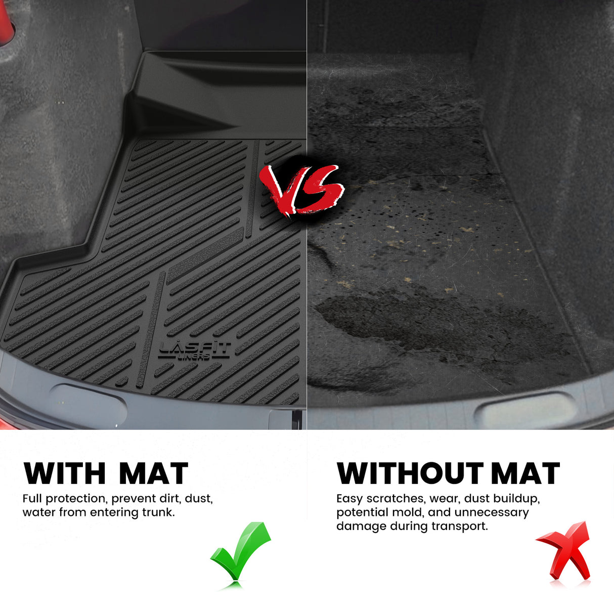 2014-2020 Chevrolet Impala Cargo Mat Contrast