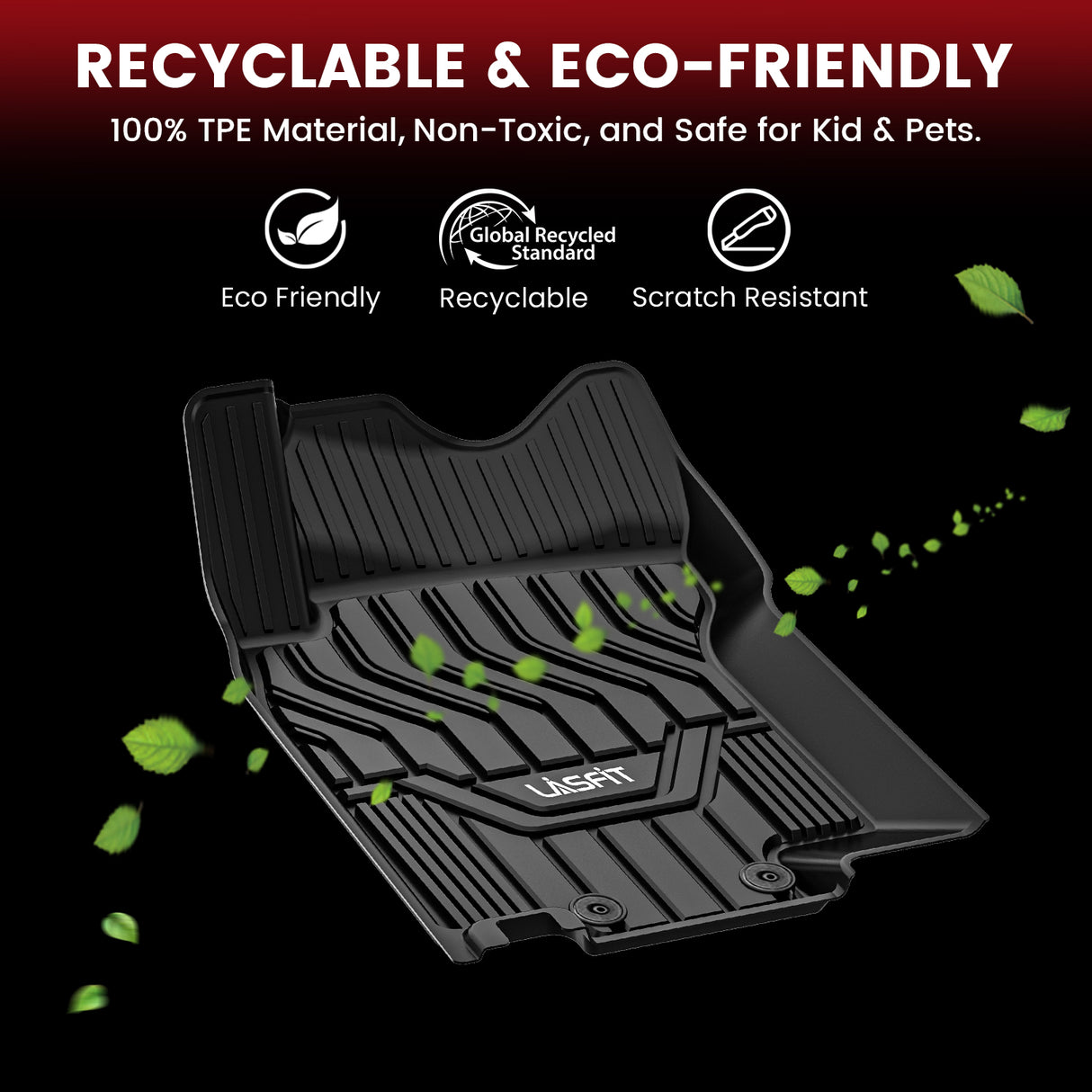 2014-2020 Nissan Rogue Floor Mats TPE Material