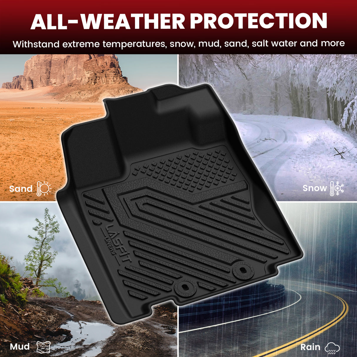 2014-2021 Infiniti QX60 Floor Mats All Weather