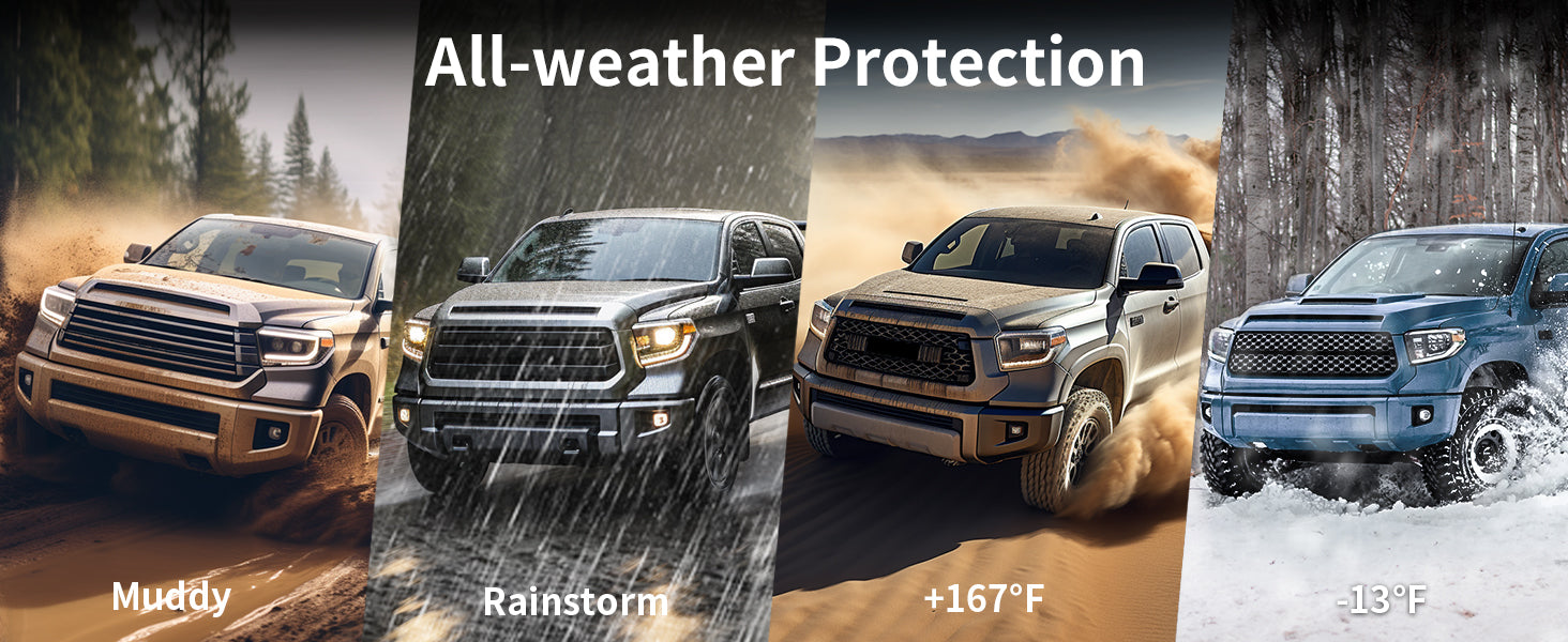 2014-2021 Toyota Tundra Floor Mats All Weather